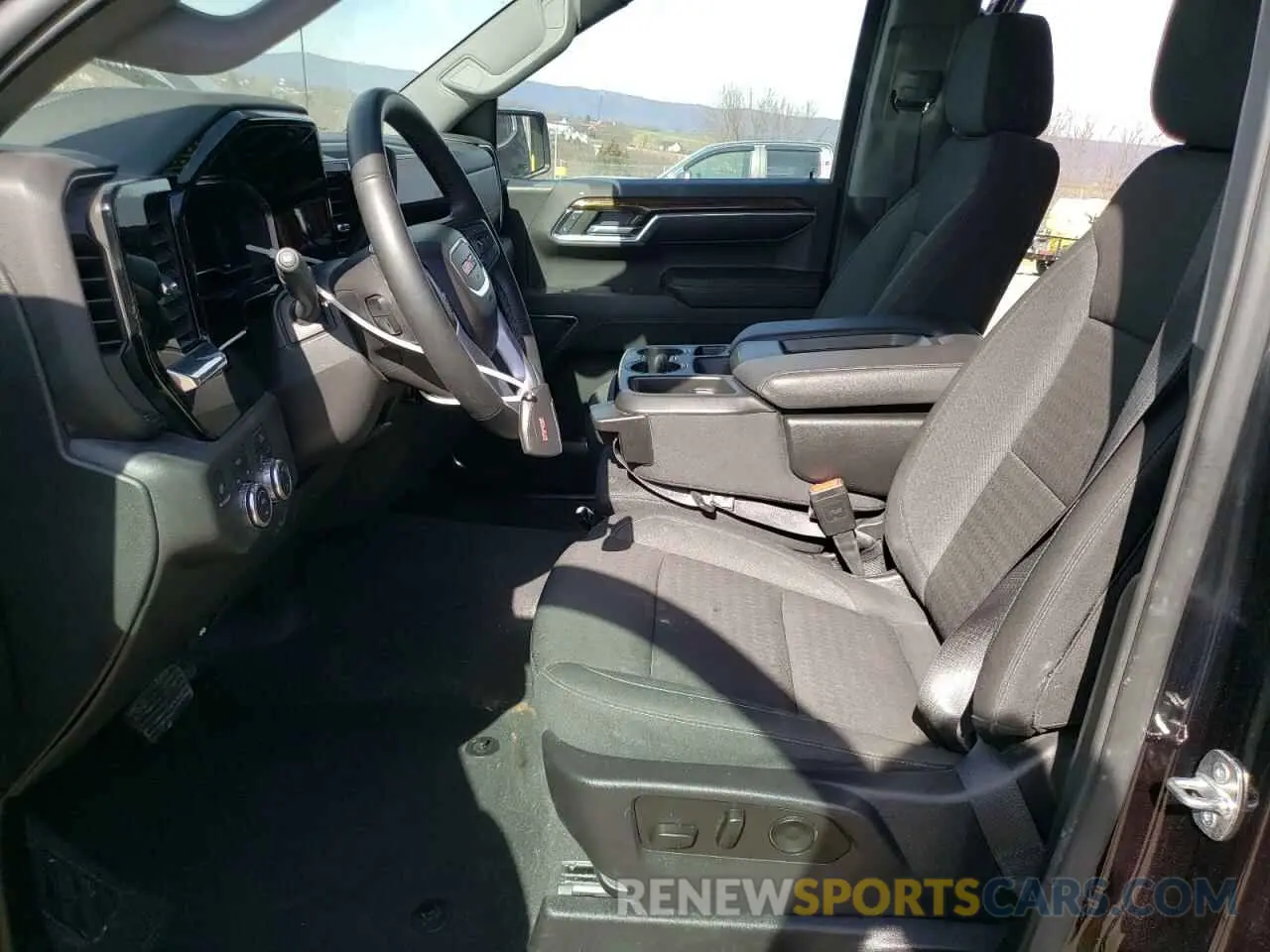 7 fotografías del automóvil dañado 3GTPUBEK0RG292766 GMC SIERRA 2024