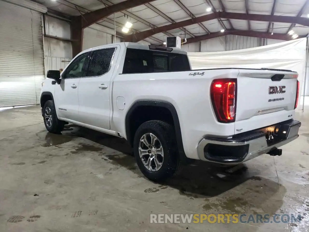 2 fotografías del automóvil dañado 3GTPUBEK1RG255399 GMC SIERRA 2024