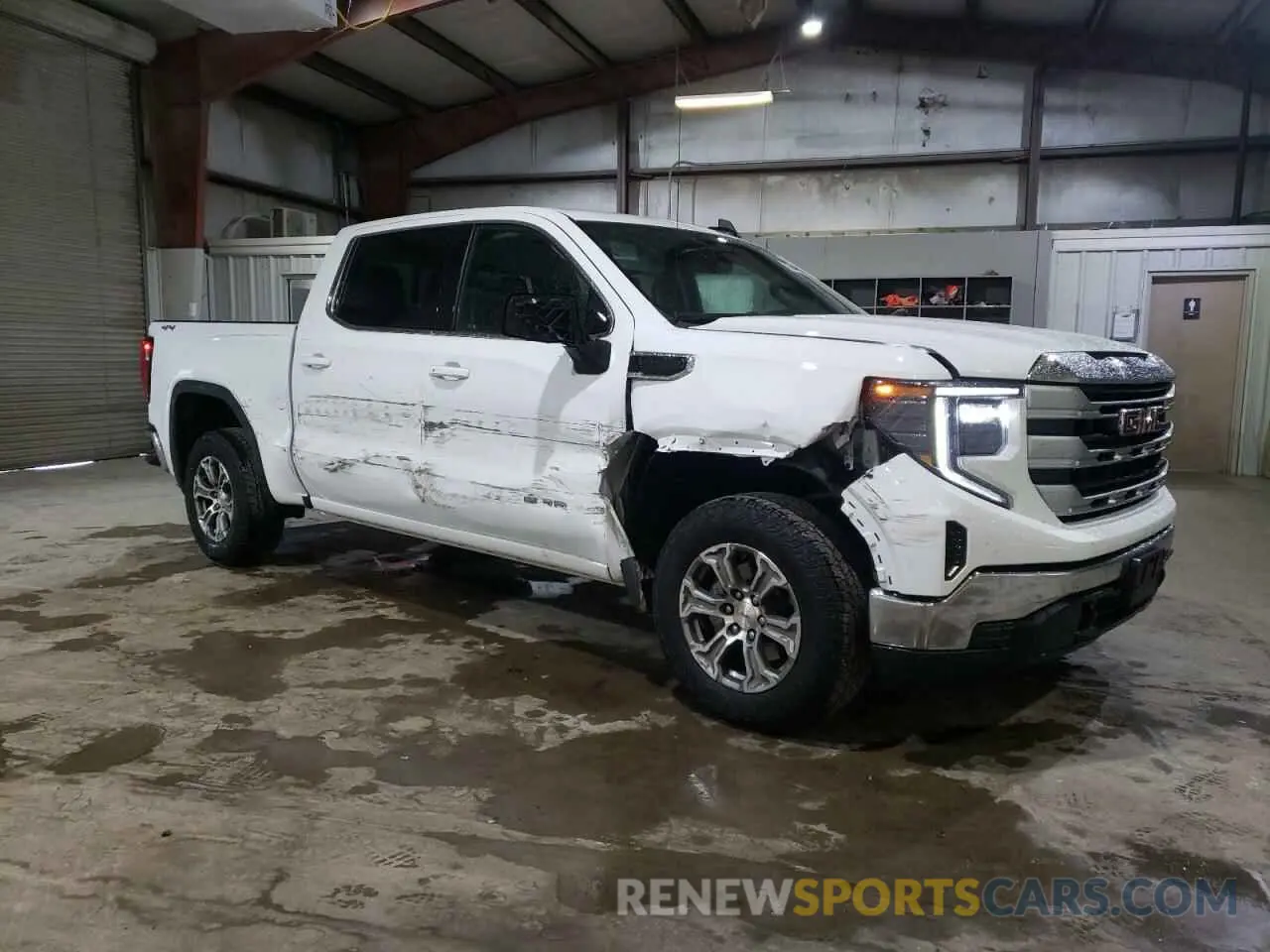 4 fotografías del automóvil dañado 3GTPUBEK1RG255399 GMC SIERRA 2024