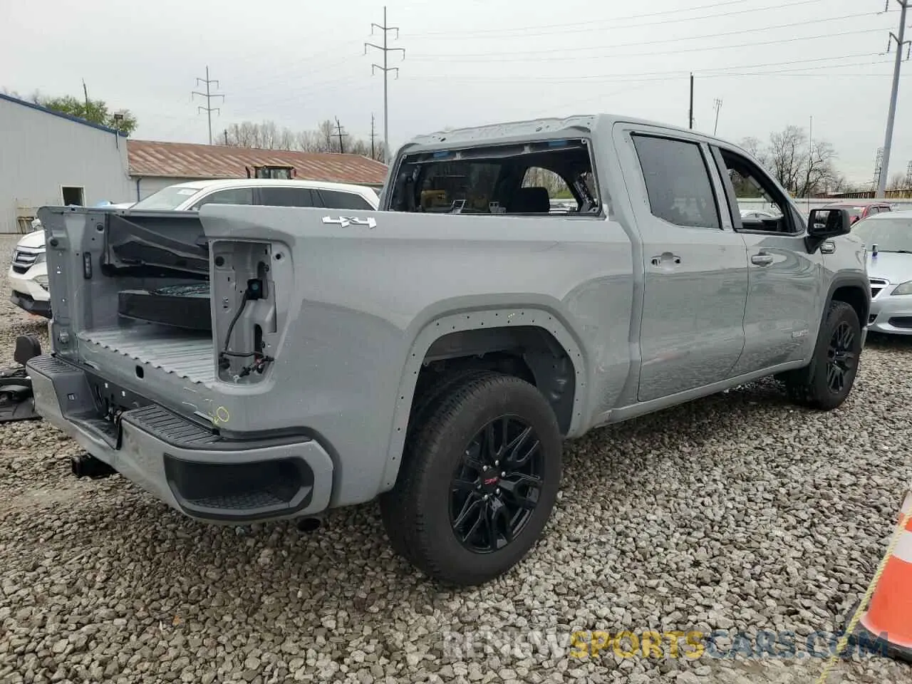 3 fotografías del automóvil dañado 3GTPUJEK2RG457047 GMC SIERRA 2024