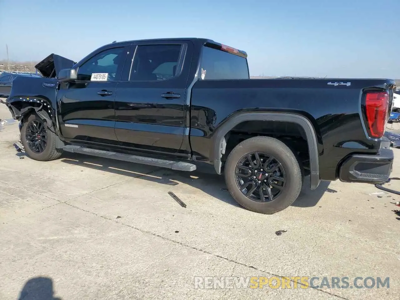 2 fotografías del automóvil dañado 3GTUUCED9RG372738 GMC SIERRA 2024