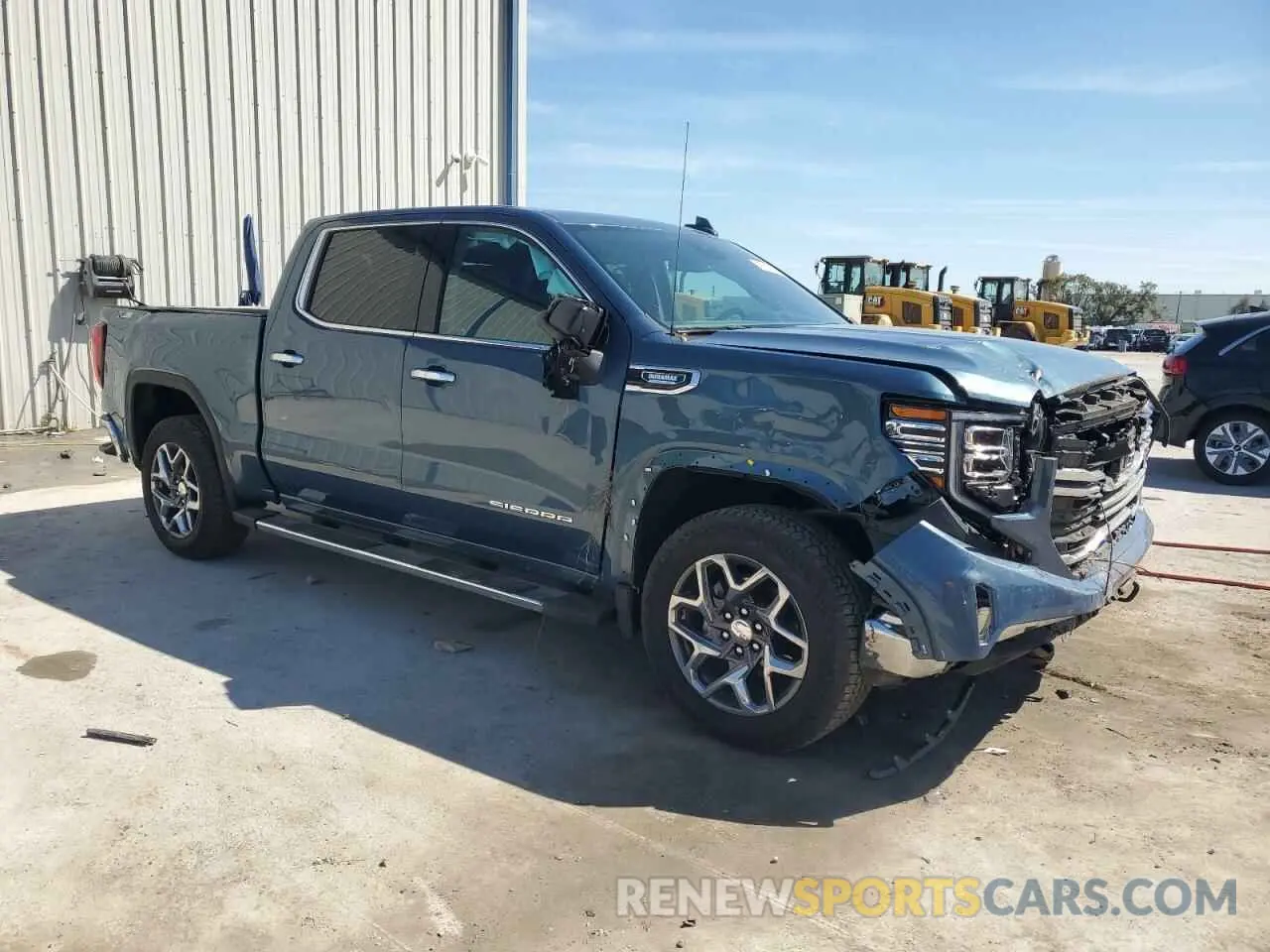 4 fotografías del automóvil dañado 3GTUUDE80RG297792 GMC SIERRA 2024
