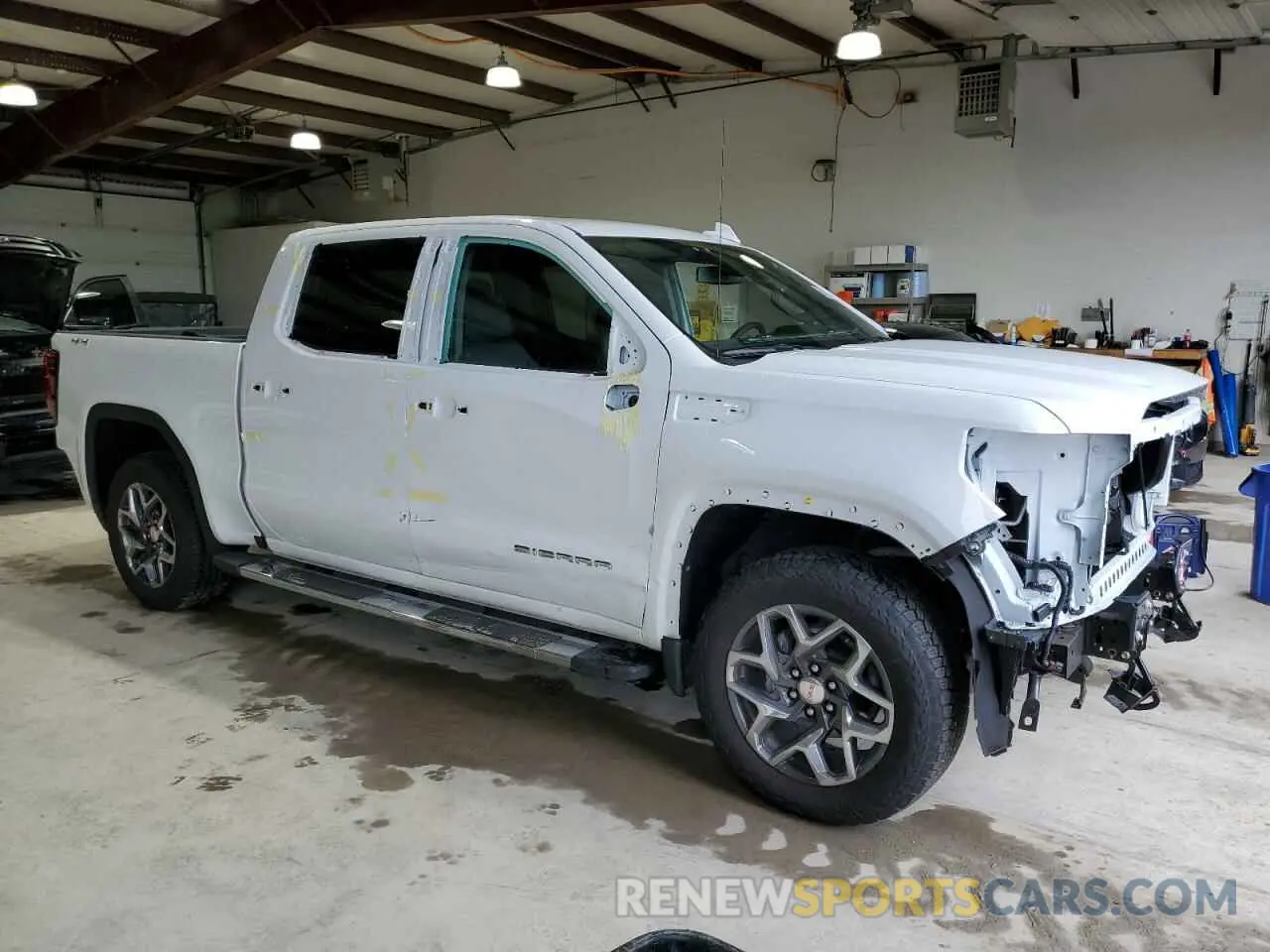 4 fotografías del automóvil dañado 3GTUUDED3RG391369 GMC SIERRA 2024