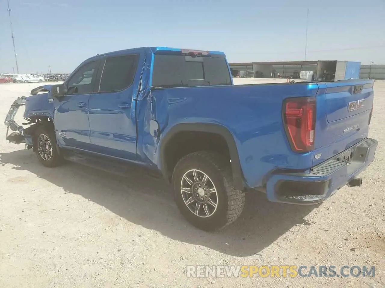 2 fotografías del automóvil dañado 3GTUUEE86RG267413 GMC SIERRA 2024