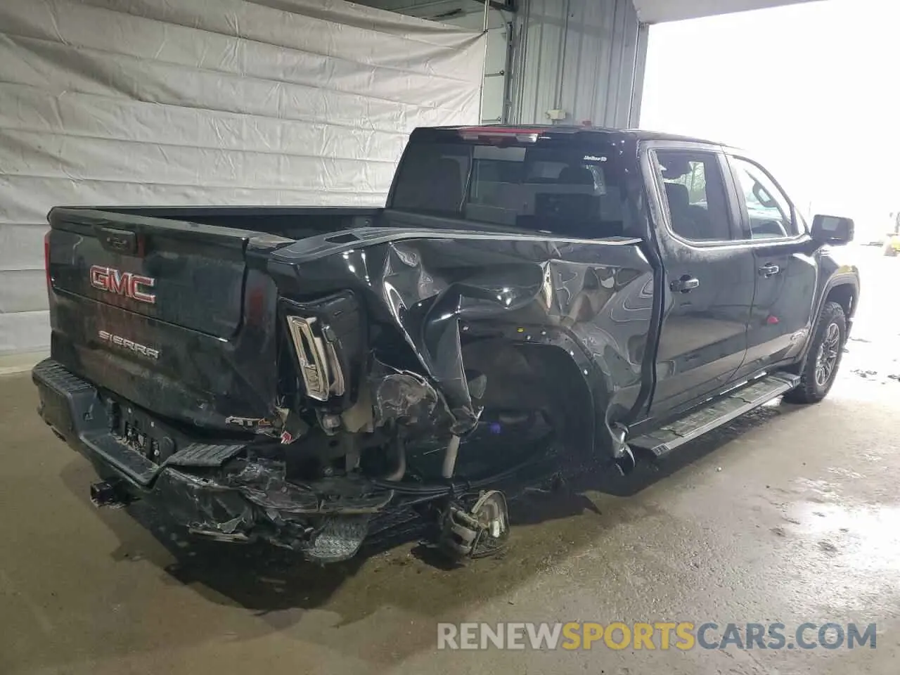 3 fotografías del automóvil dañado 3GTUUEEL7RG229418 GMC SIERRA 2024