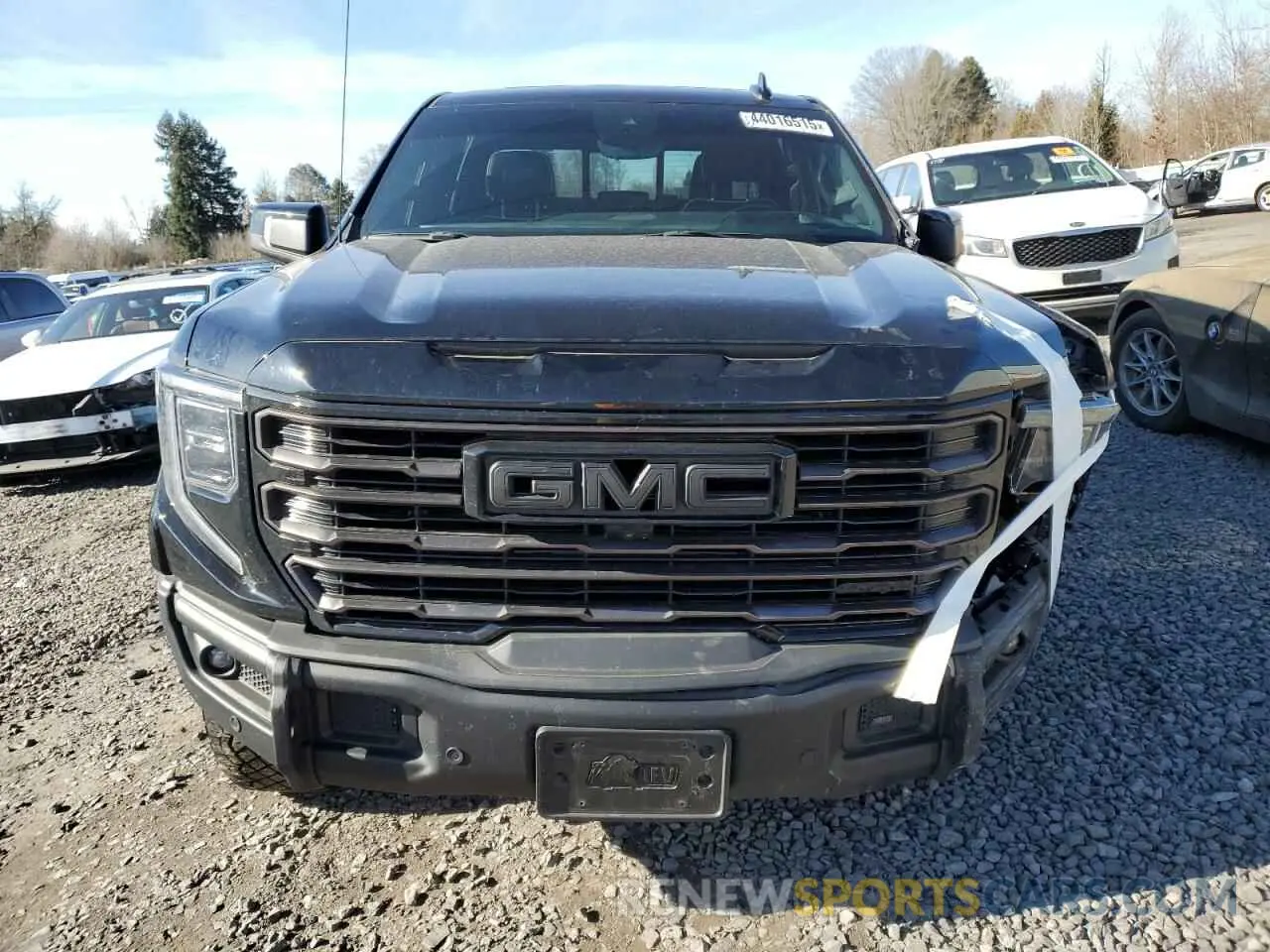 5 fotografías del automóvil dañado 3GTUUFE86RG193027 GMC SIERRA 2024