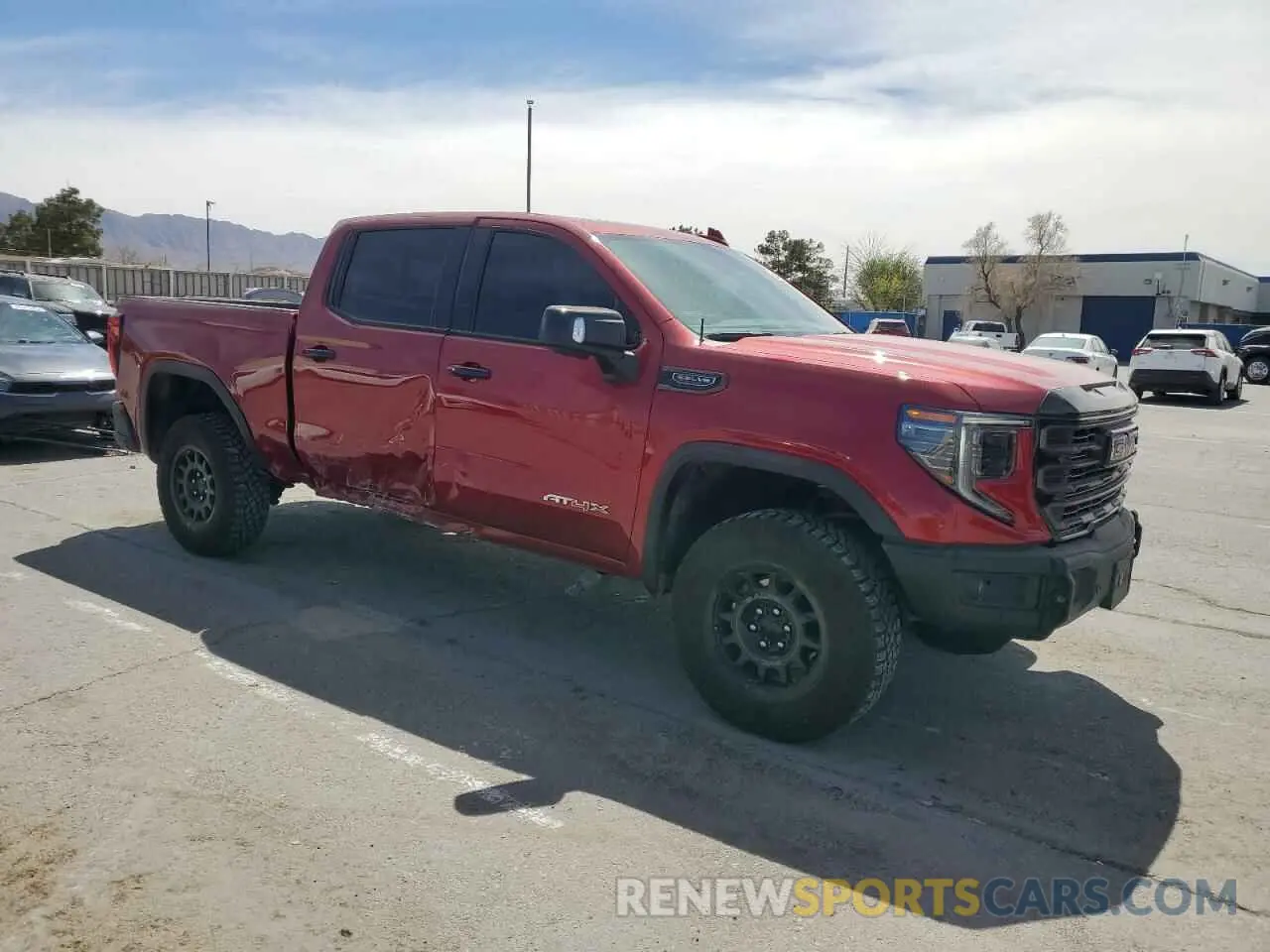 4 fotografías del automóvil dañado 3GTUUFEL7RG107891 GMC SIERRA 2024