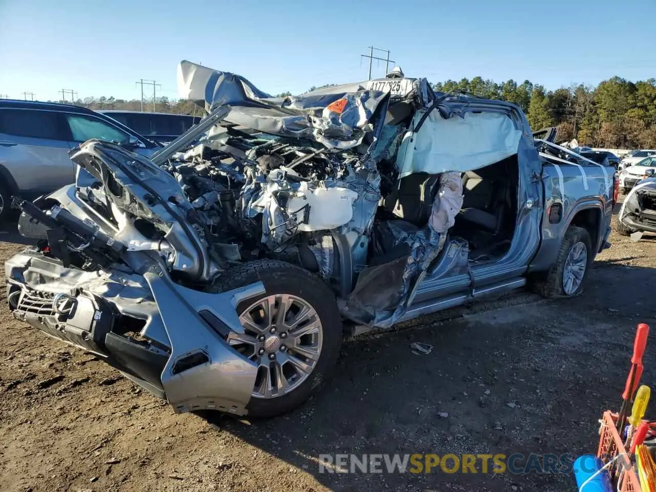 1 fotografías del automóvil dañado 3GTUUGEL4RG420029 GMC SIERRA 2024