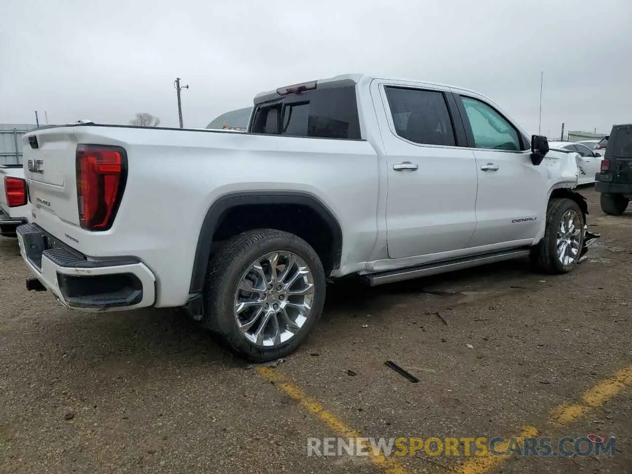 3 fotografías del automóvil dañado 3GTUUGEL5RG237660 GMC SIERRA 2024