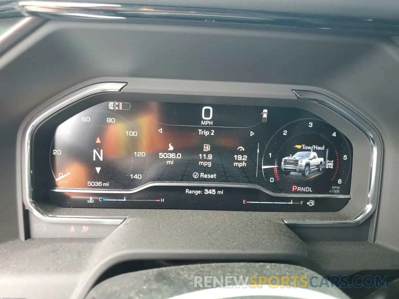 9 fotografías del automóvil dañado 1GT4UPEY0SF206593 GMC SIERRA 2025