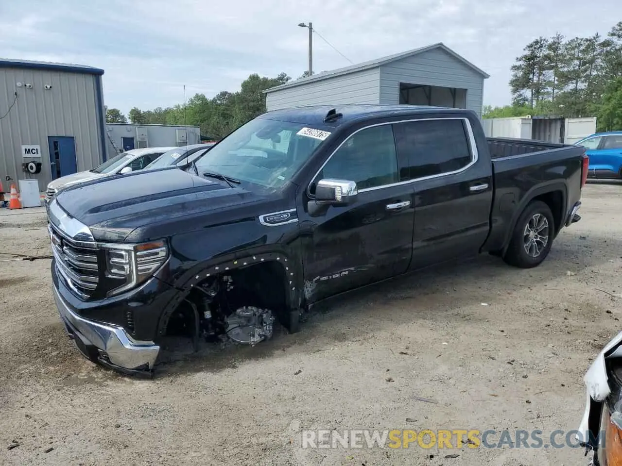 1 fotografías del automóvil dañado 1GTPHDED8SZ231334 GMC SIERRA 2025