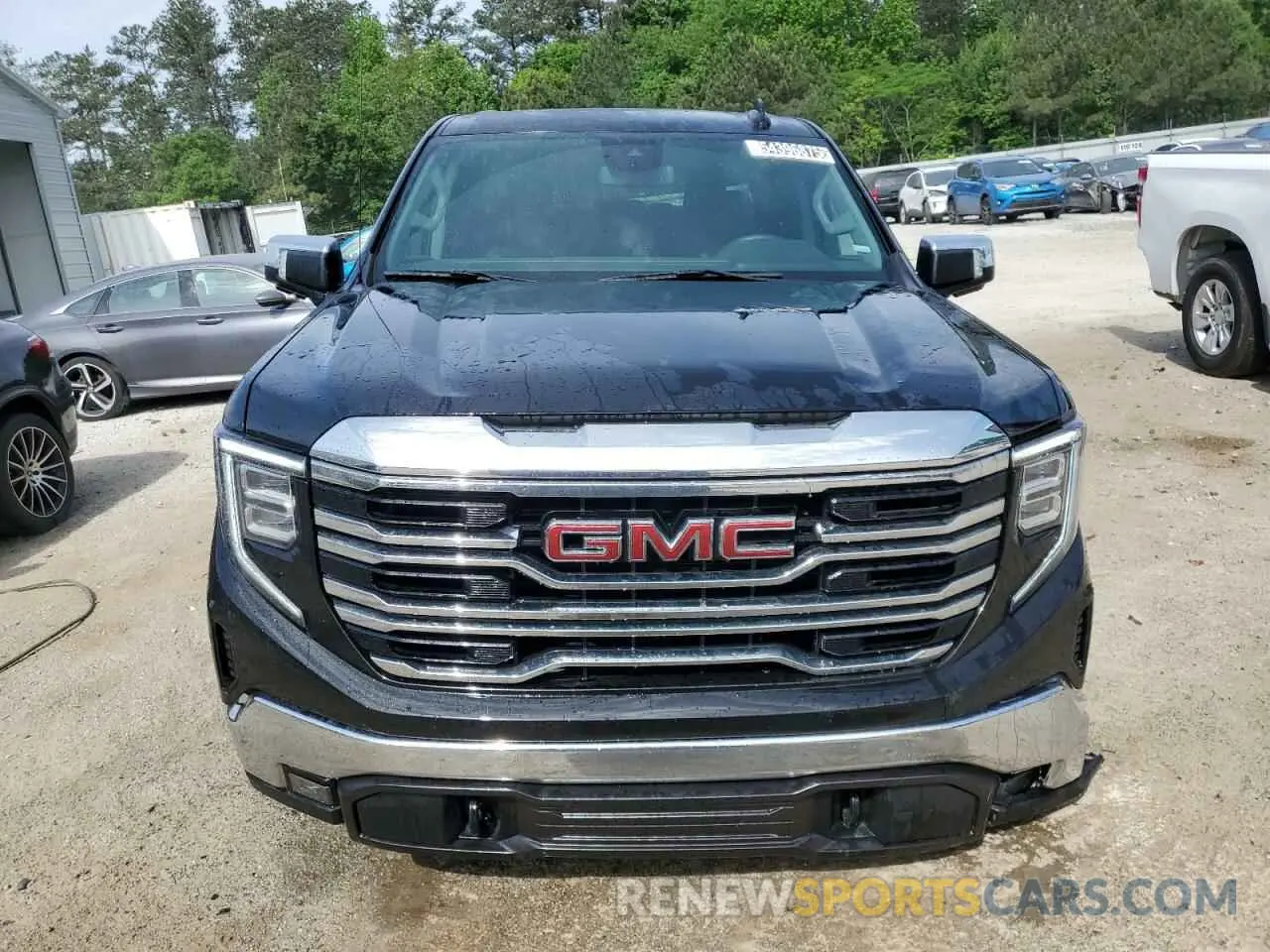5 fotografías del automóvil dañado 1GTPHDED8SZ231334 GMC SIERRA 2025