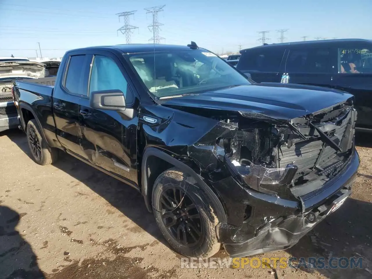 4 fotografías del automóvil dañado 1GTRUJEKXSZ150367 GMC SIERRA 2025