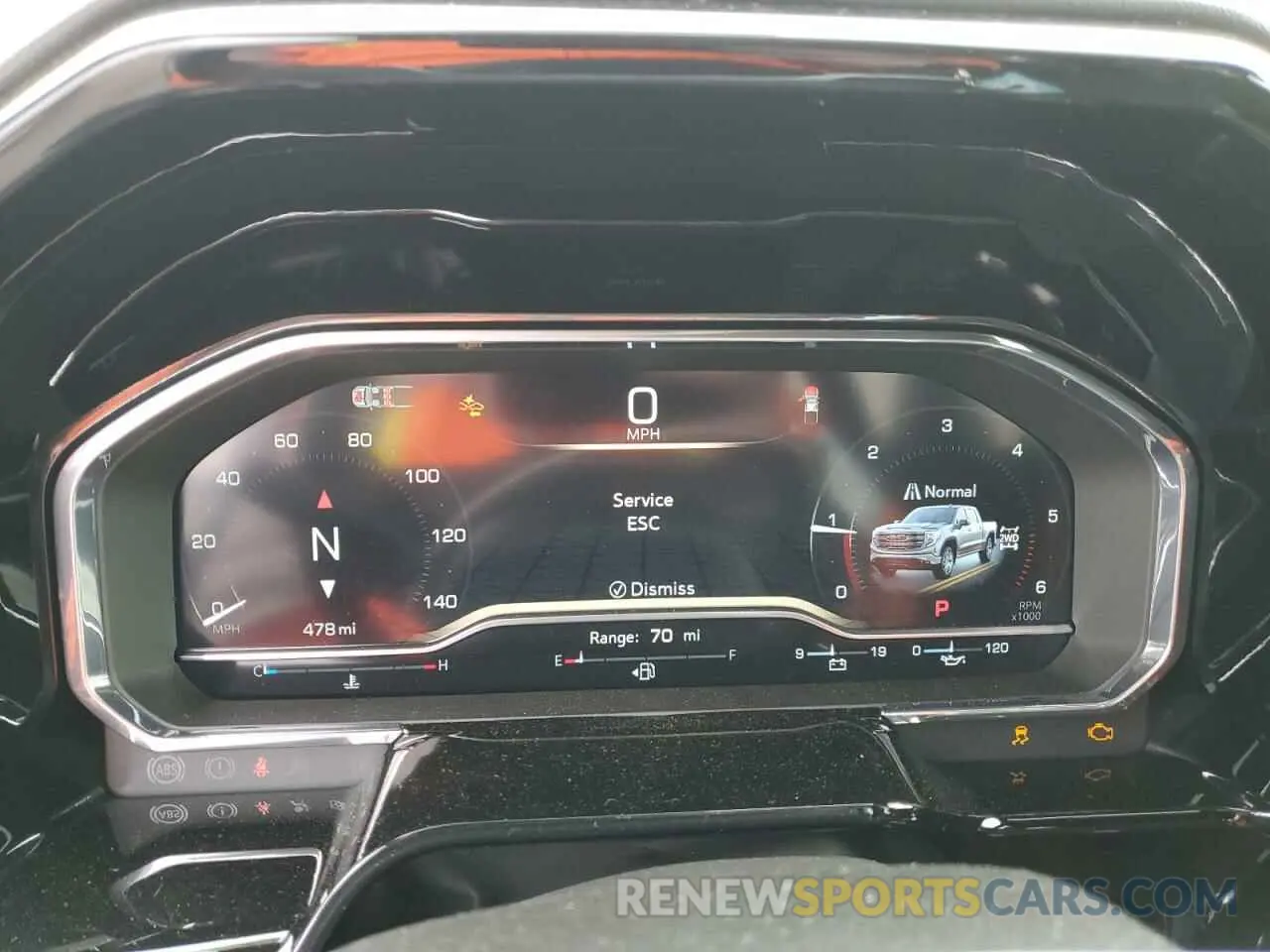 9 fotografías del automóvil dañado 1GTUUCE81SZ112908 GMC SIERRA 2025