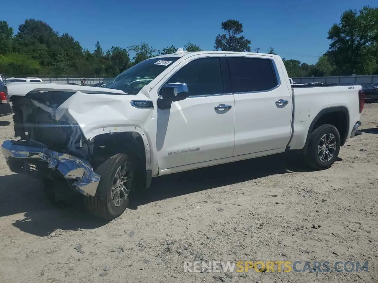 2 fotografías del automóvil dañado 1GTUUDED5SZ177988 GMC SIERRA 2025