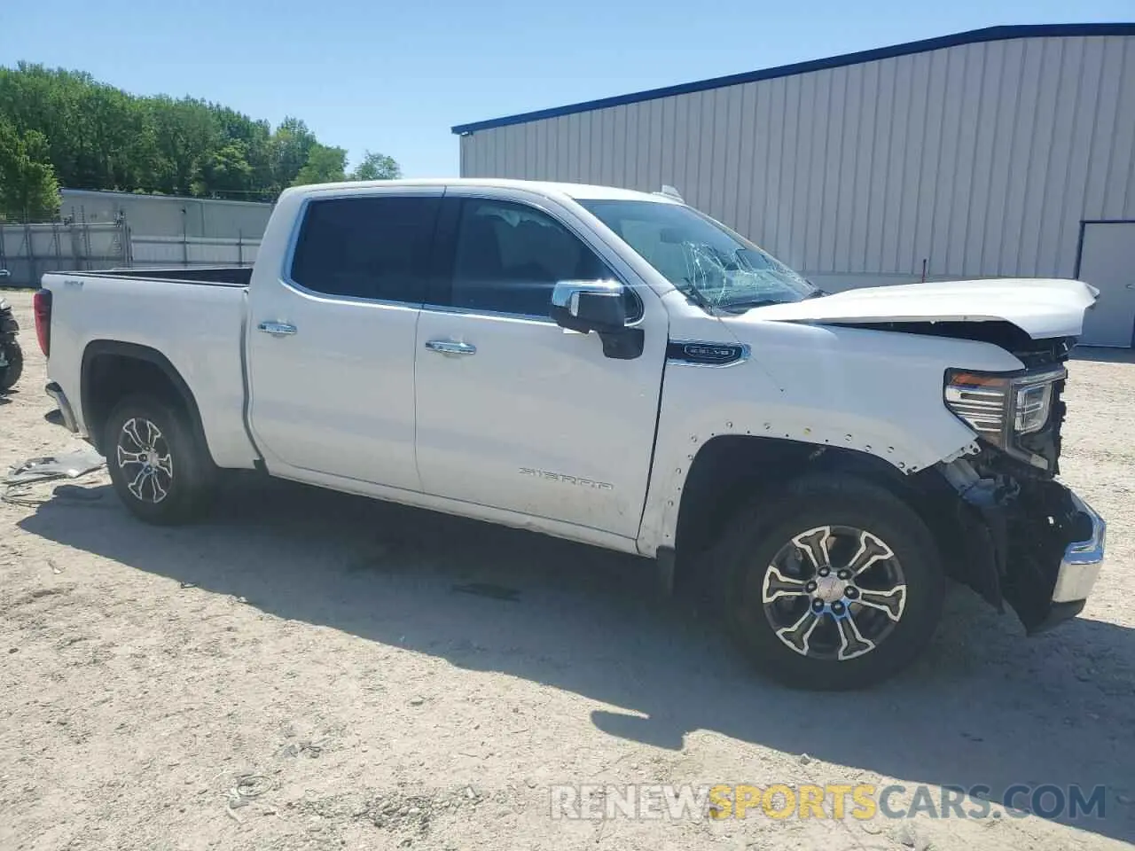 5 fotografías del automóvil dañado 1GTUUDED5SZ177988 GMC SIERRA 2025