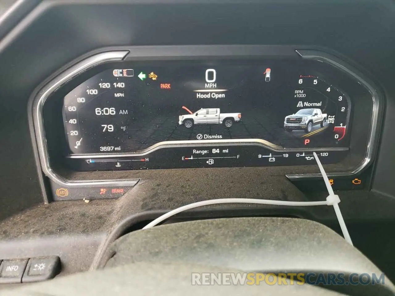 9 fotografías del automóvil dañado 1GTUUEE84SZ198274 GMC SIERRA 2025