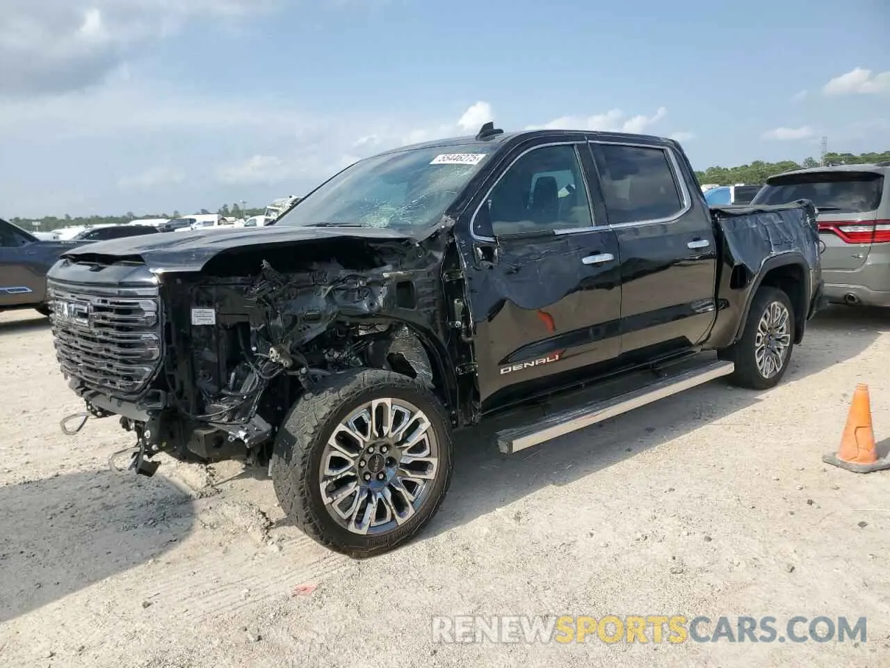 1 fotografías del automóvil dañado 1GTUUHEL5SZ124030 GMC SIERRA 2025