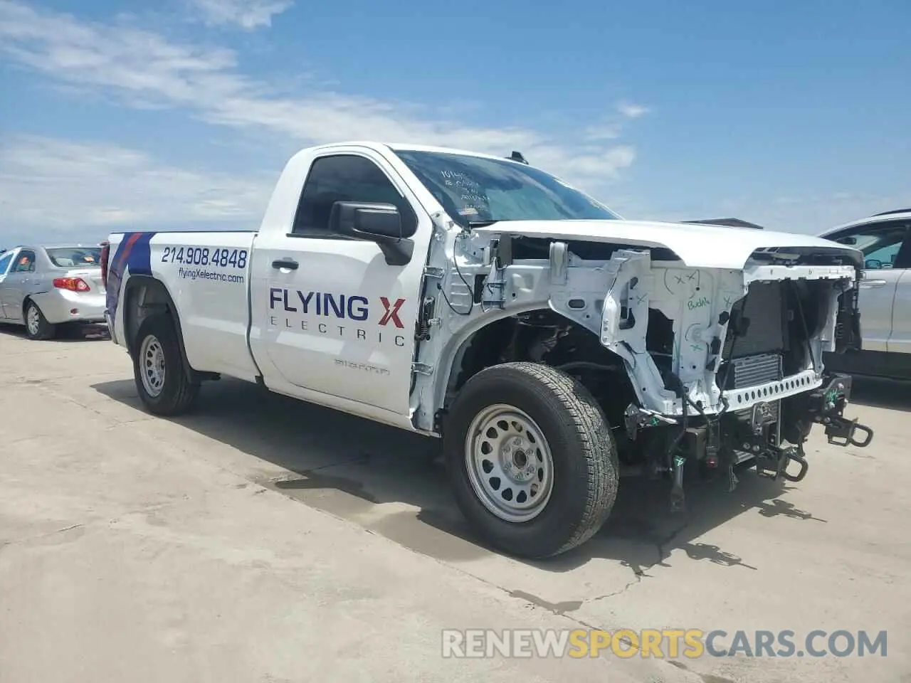 4 fotografías del automóvil dañado 3GTNHAEK2SG153704 GMC SIERRA 2025
