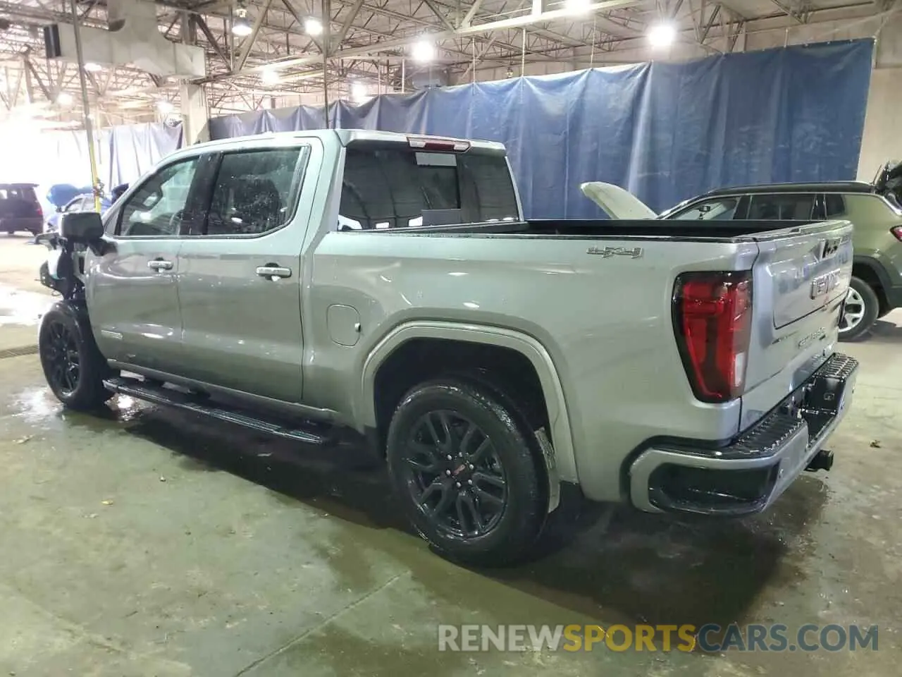 2 fotografías del automóvil dañado 3GTUUCEDXSG185661 GMC SIERRA 2025