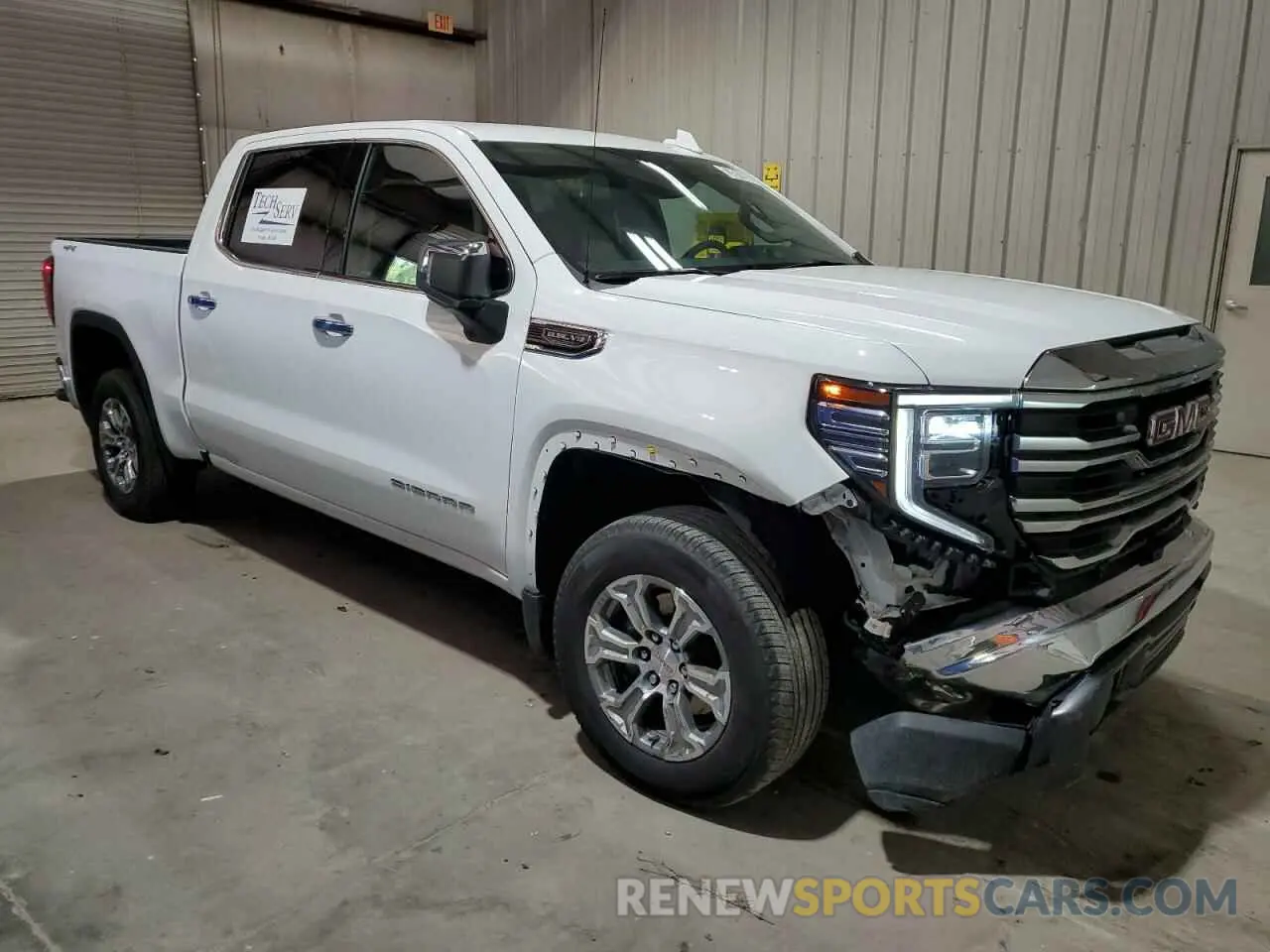 4 fotografías del automóvil dañado 3GTUUDEDXSG123165 GMC SIERRA 2025