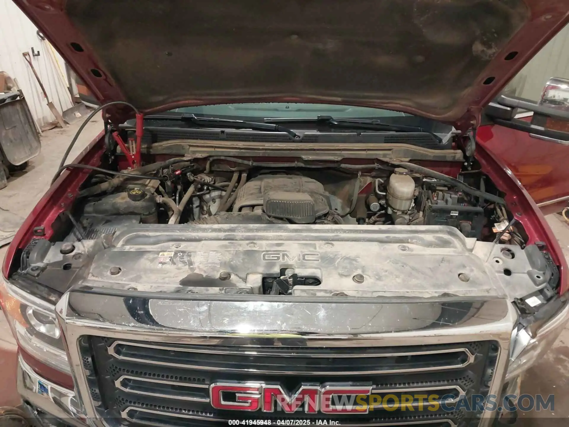 10 fotografías del automóvil dañado 1GT12REG4KF277677 GMC SIERRA 2500HD 2019