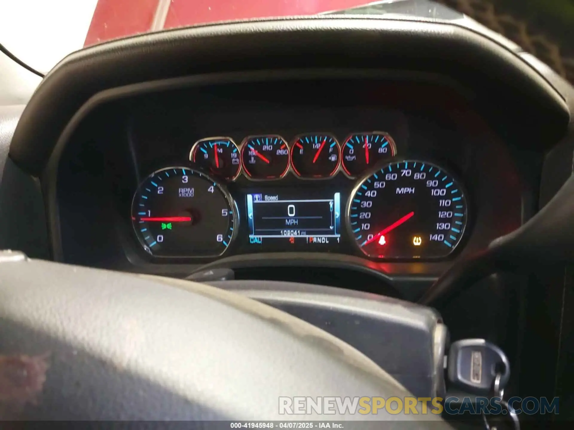 7 fotografías del automóvil dañado 1GT12REG4KF277677 GMC SIERRA 2500HD 2019