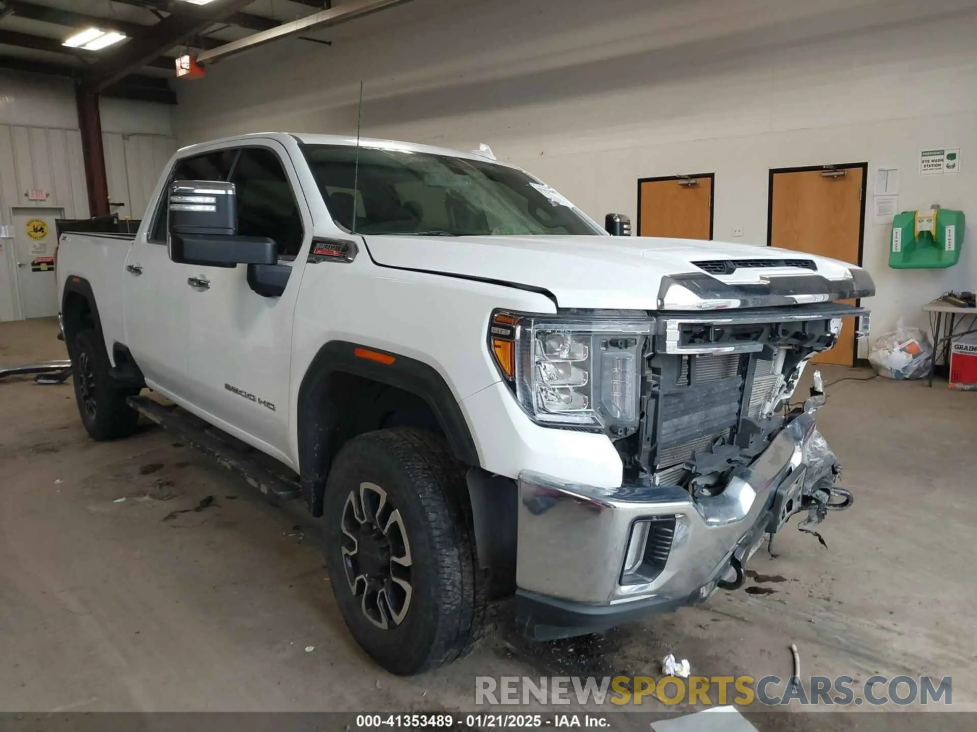 1 fotografías del automóvil dañado 1GT49NEY0LF252691 GMC SIERRA 2500HD 2020