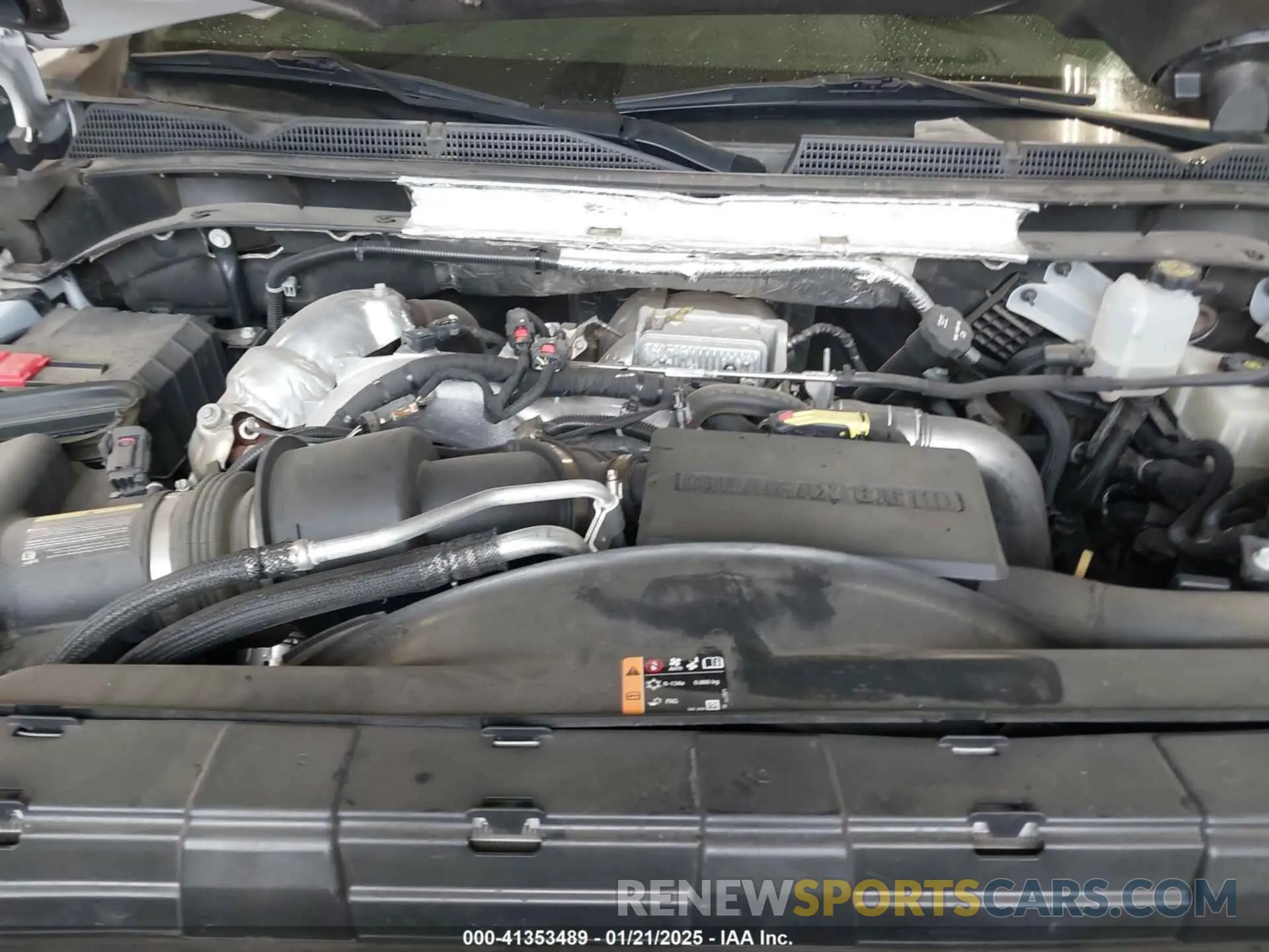 9 fotografías del automóvil dañado 1GT49NEY0LF252691 GMC SIERRA 2500HD 2020