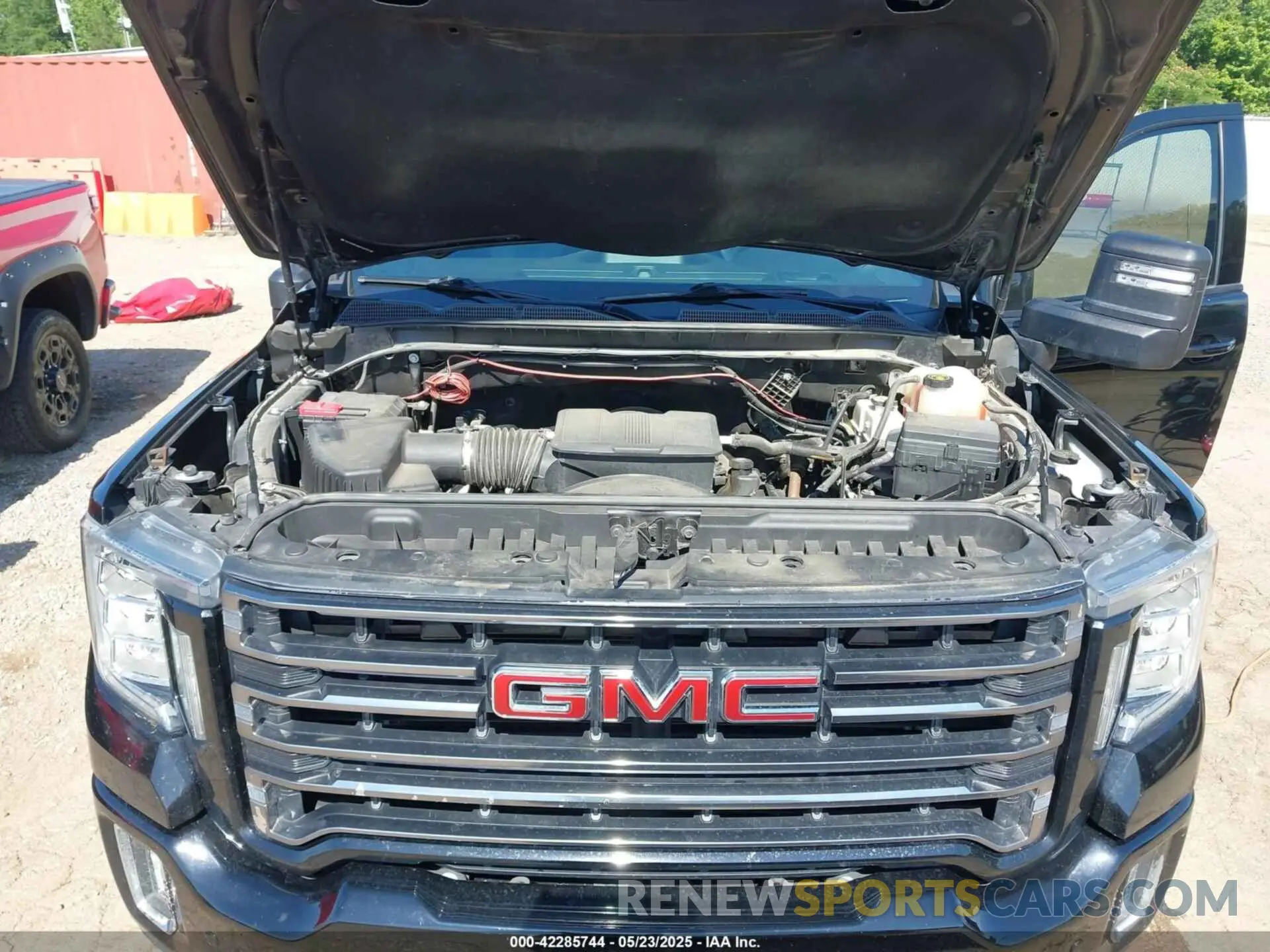 9 fotografías del automóvil dañado 1GT49PE76LF102717 GMC SIERRA 2500HD 2020