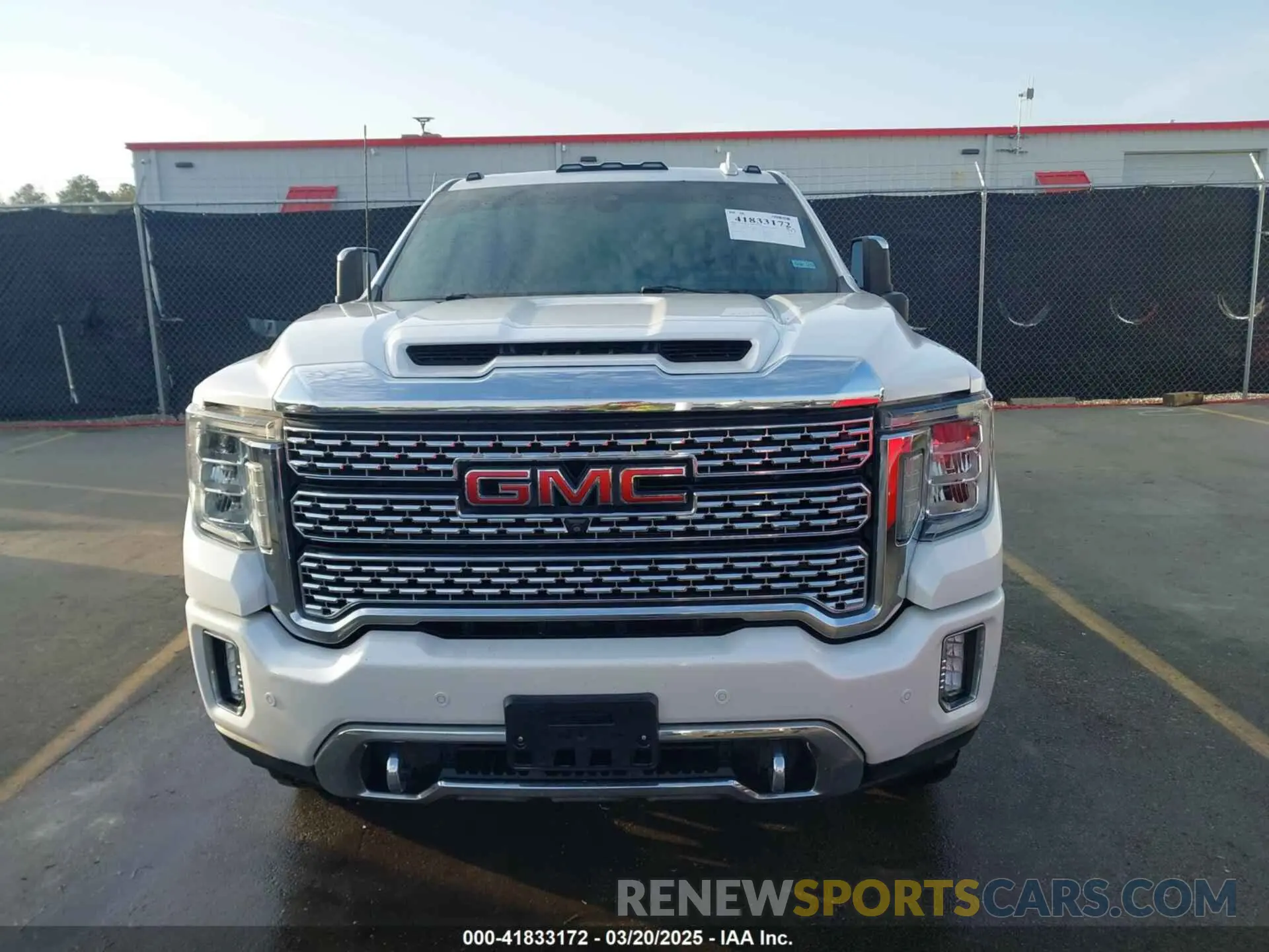 11 fotografías del automóvil dañado 1GT49REY4LF308414 GMC SIERRA 2500HD 2020