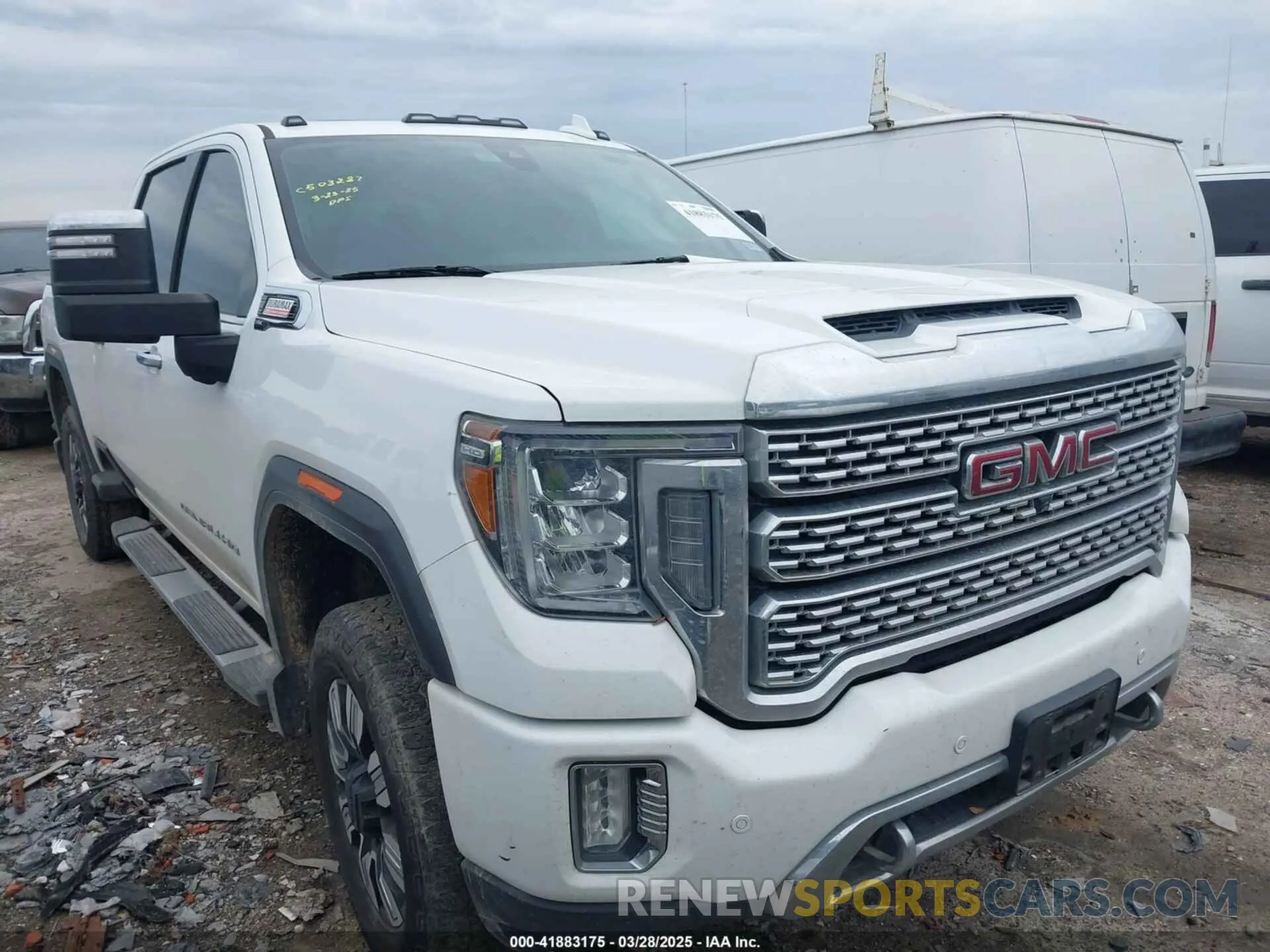 1 fotografías del automóvil dañado 1GT49REY7LF183229 GMC SIERRA 2500HD 2020