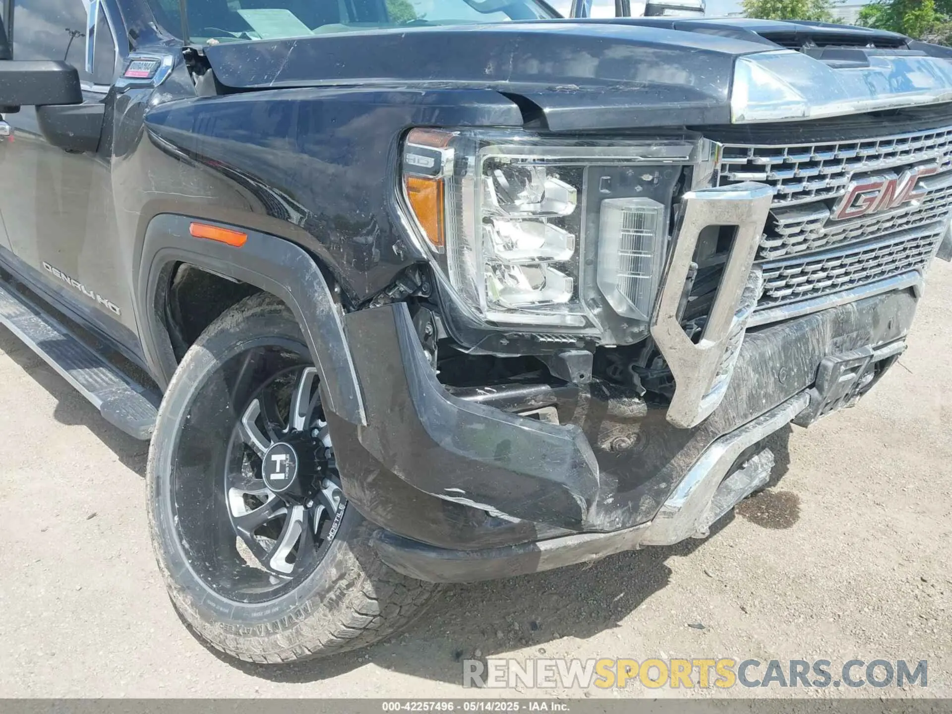 6 fotografías del automóvil dañado 1GT49REYXLF209452 GMC SIERRA 2500HD 2020