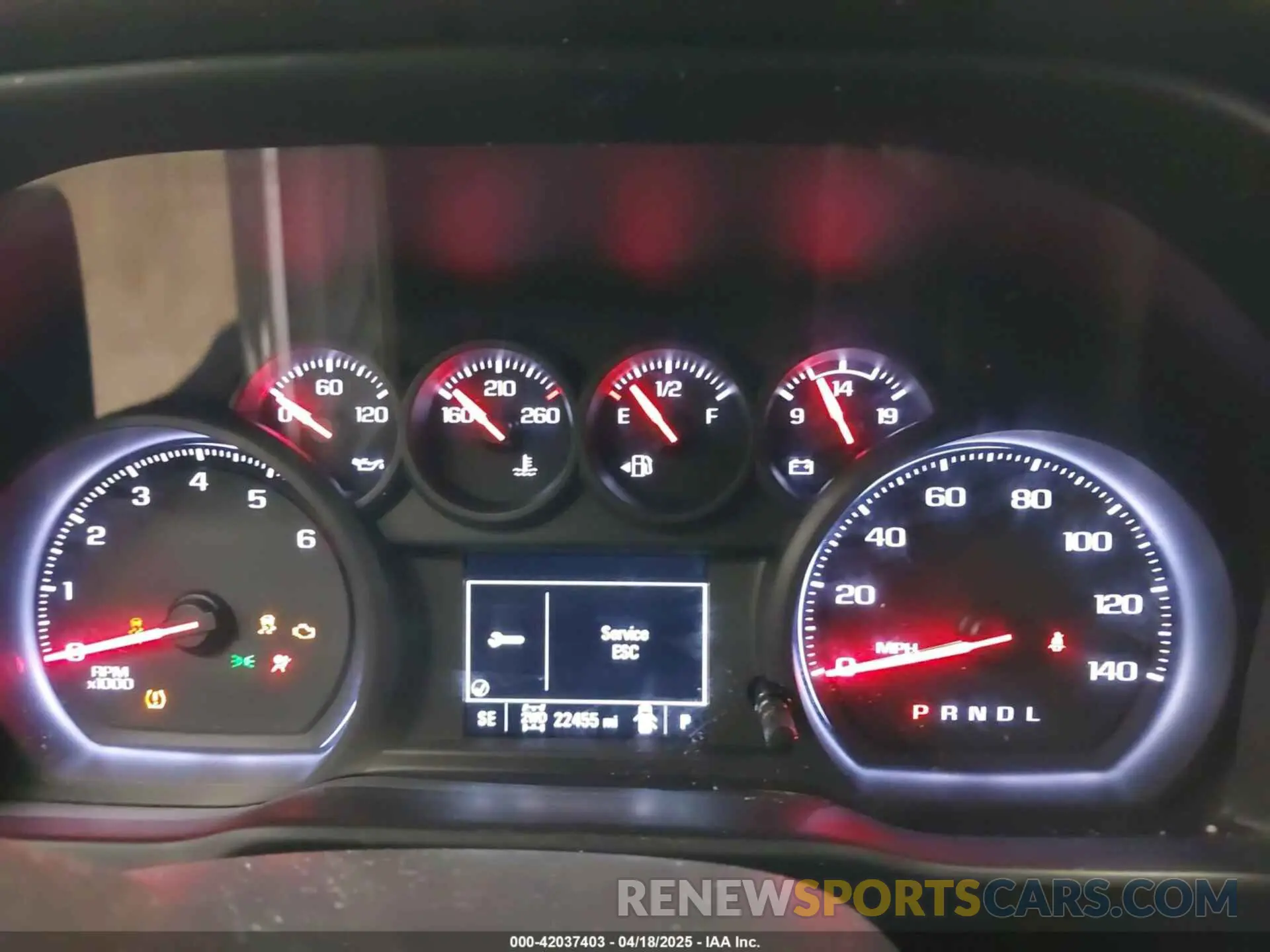 5 fotografías del automóvil dañado 1GT59LE70LF241769 GMC SIERRA 2500HD 2020