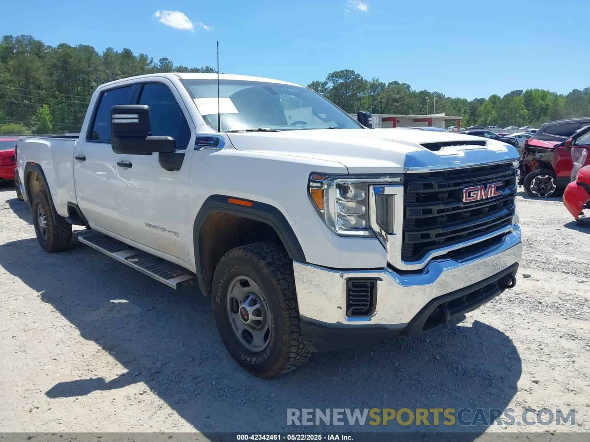 1 fotografías del automóvil dañado 1GT49LE74MF127853 GMC SIERRA 2500HD 2021