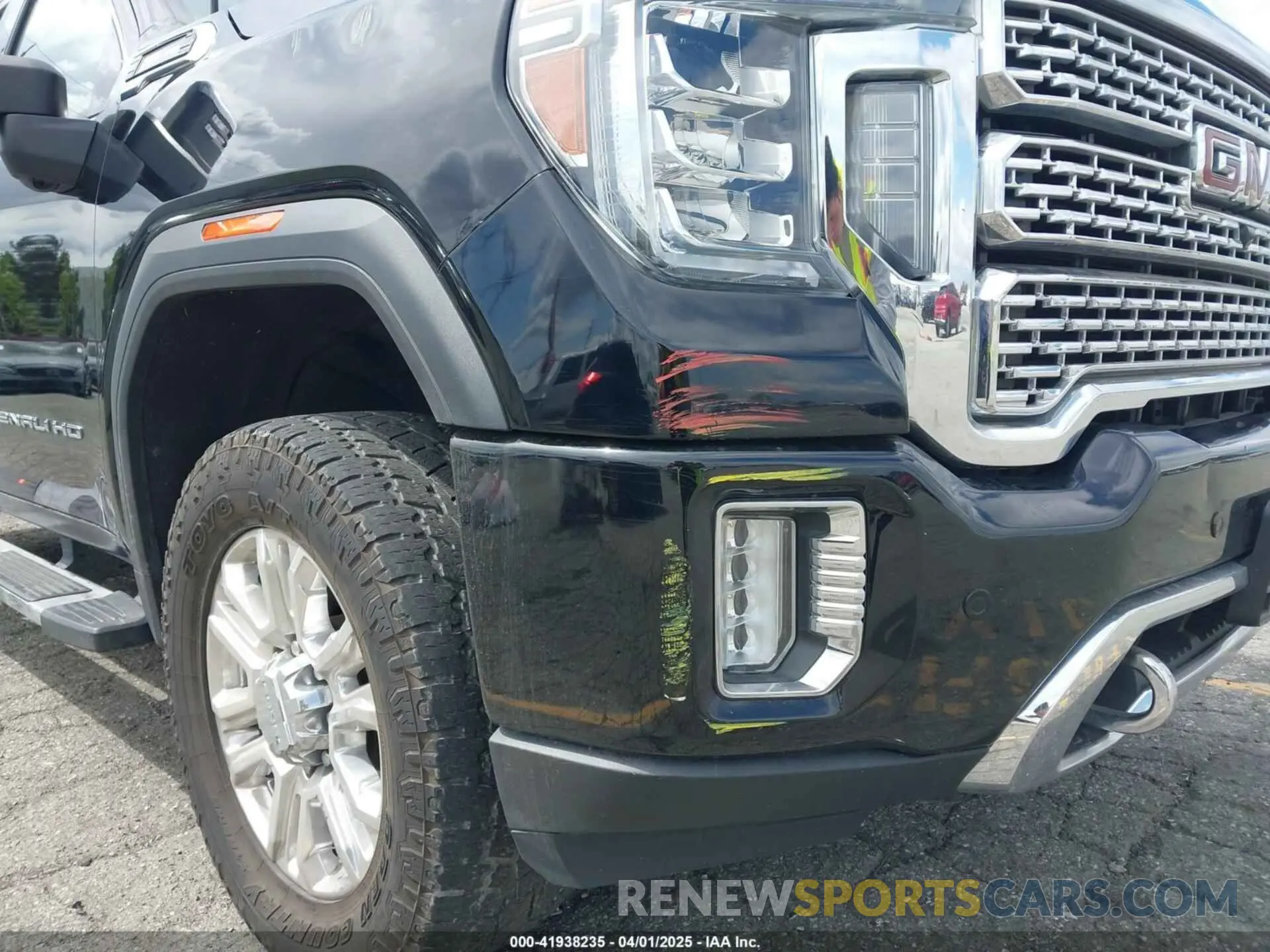 11 fotografías del automóvil dañado 1GT49RE7XMF292244 GMC SIERRA 2500HD 2021