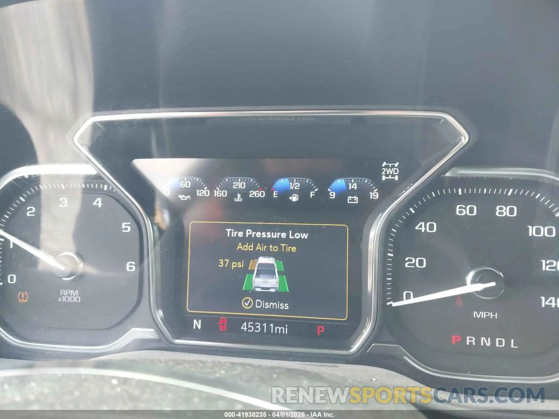 5 fotografías del automóvil dañado 1GT49RE7XMF292244 GMC SIERRA 2500HD 2021