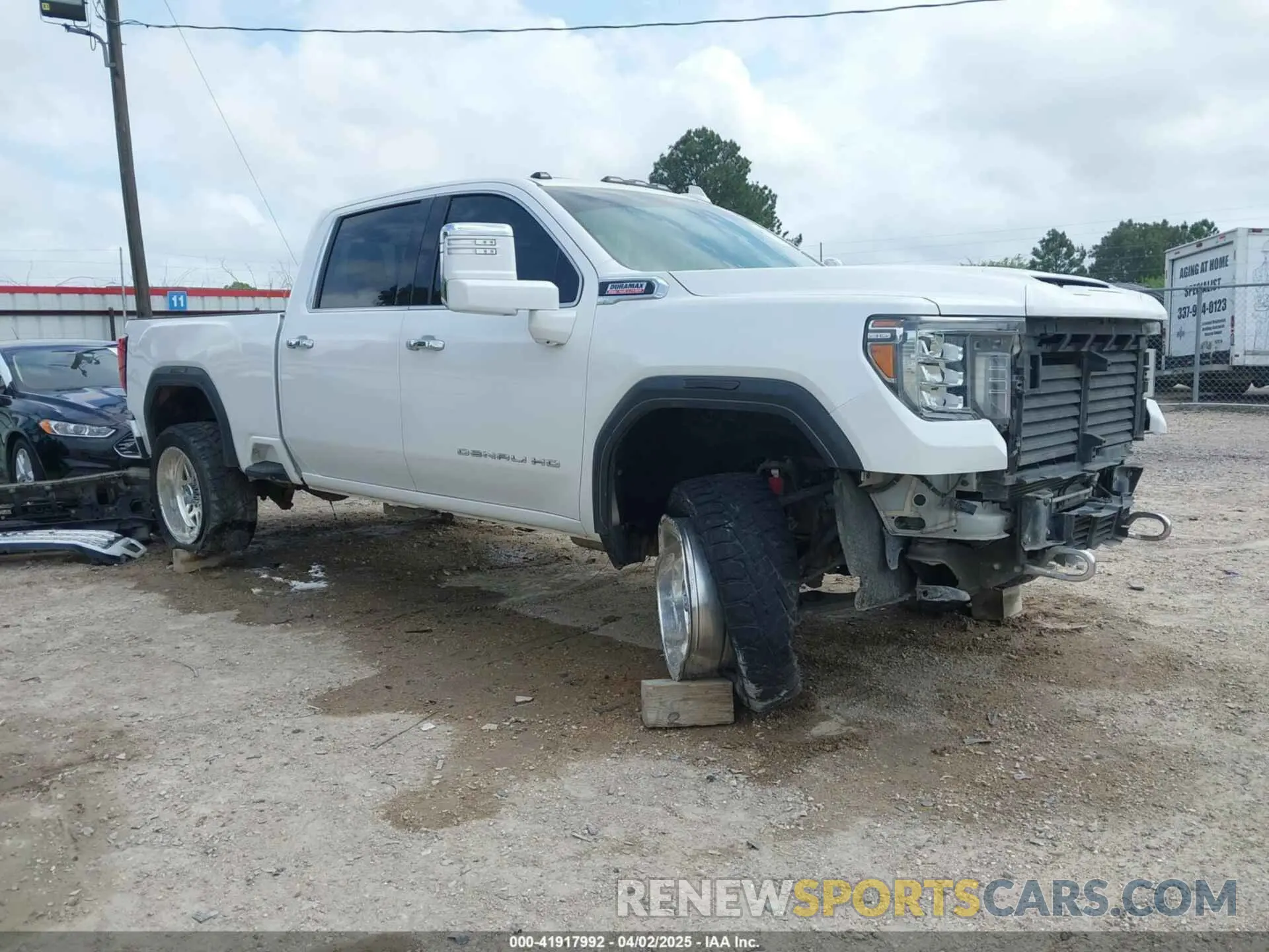1 fotografías del automóvil dañado 1GT49REY1MF219661 GMC SIERRA 2500HD 2021
