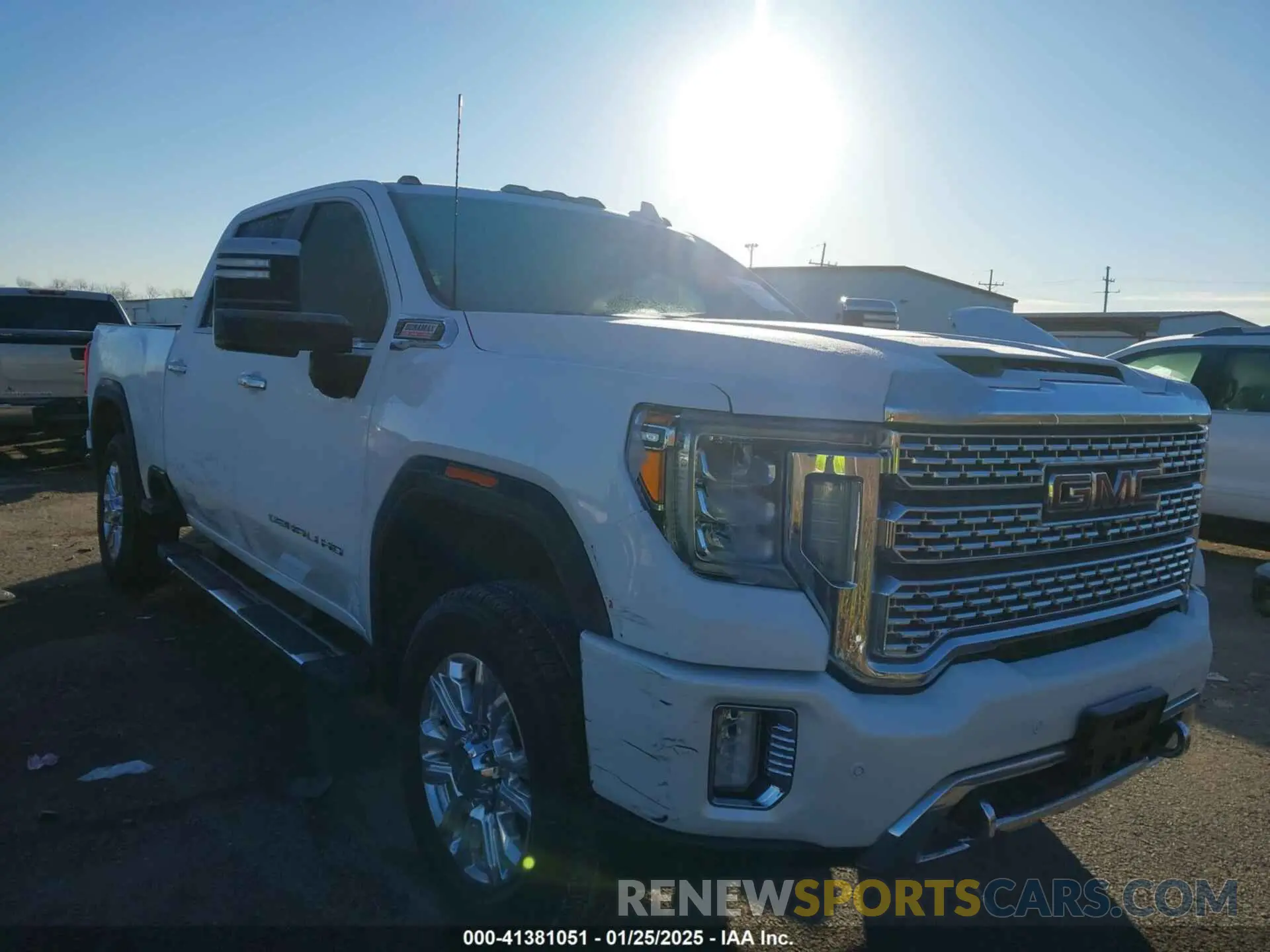 1 fotografías del automóvil dañado 1GT49REY5MF107378 GMC SIERRA 2500HD 2021