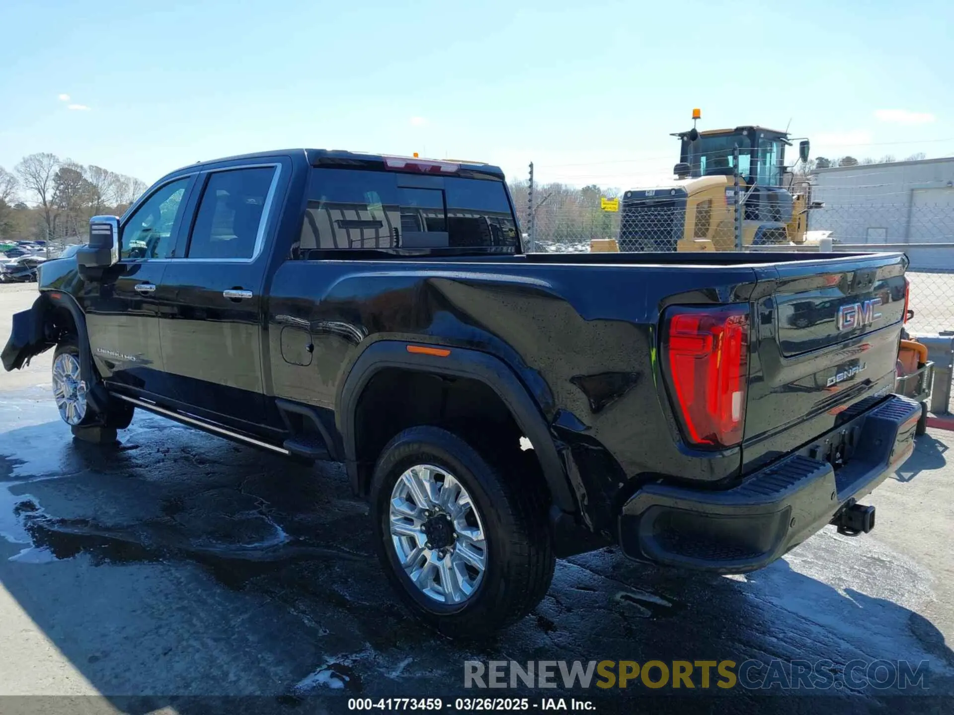 3 fotografías del automóvil dañado 1GT49REY6MF161272 GMC SIERRA 2500HD 2021