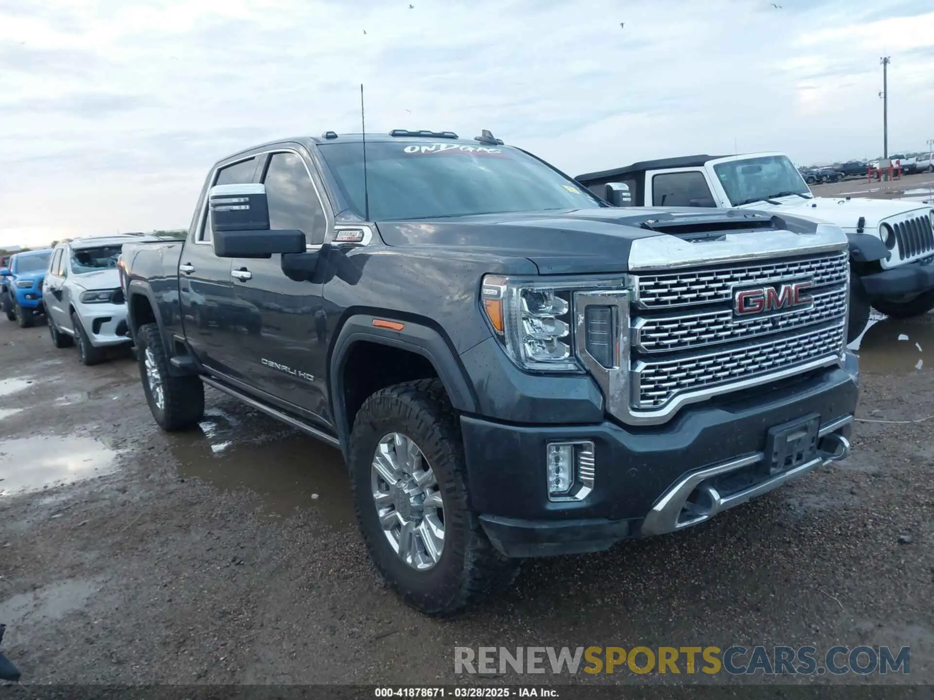 1 fotografías del automóvil dañado 1GT49REY7MF240885 GMC SIERRA 2500HD 2021