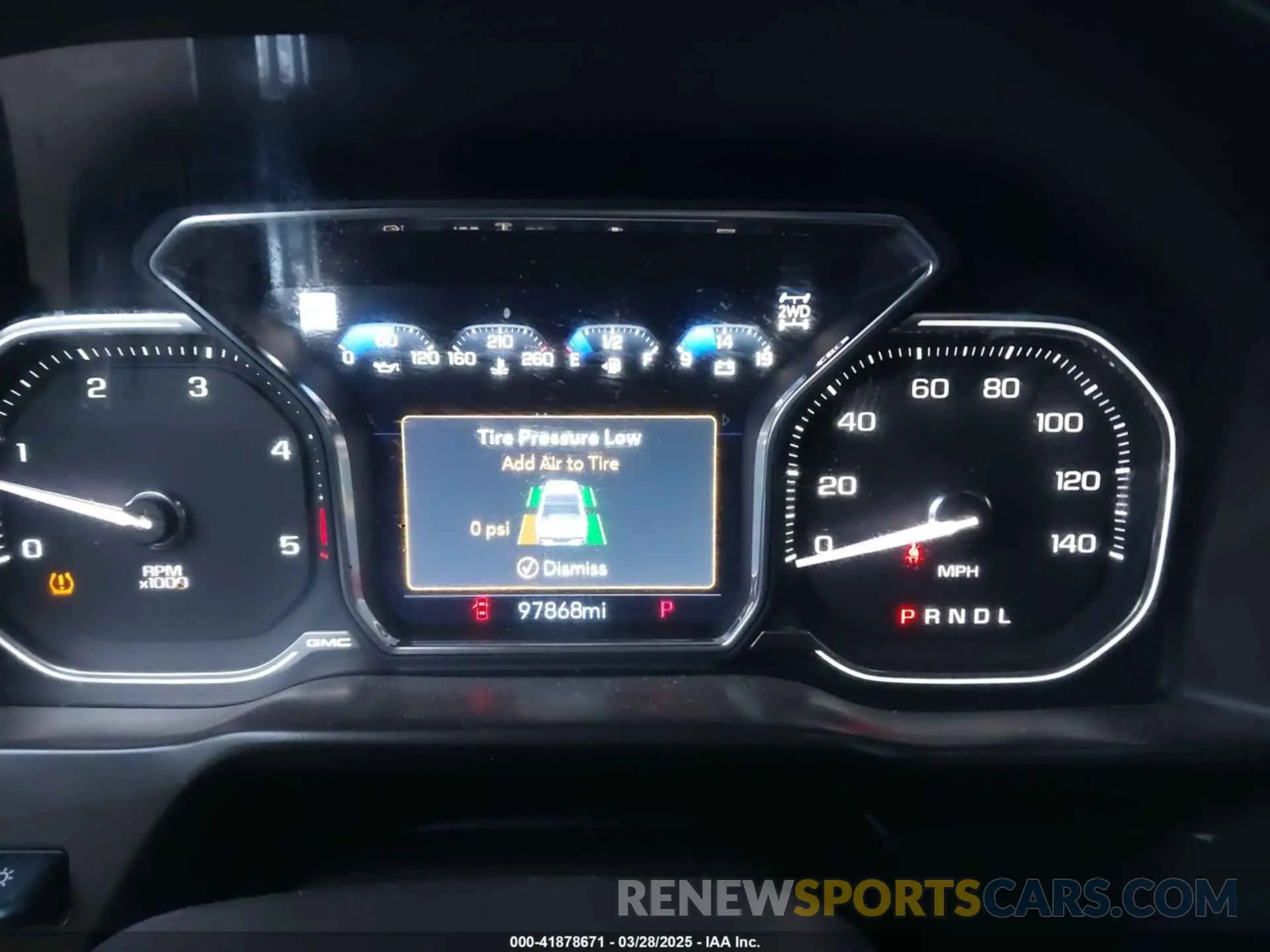 5 fotografías del automóvil dañado 1GT49REY7MF240885 GMC SIERRA 2500HD 2021