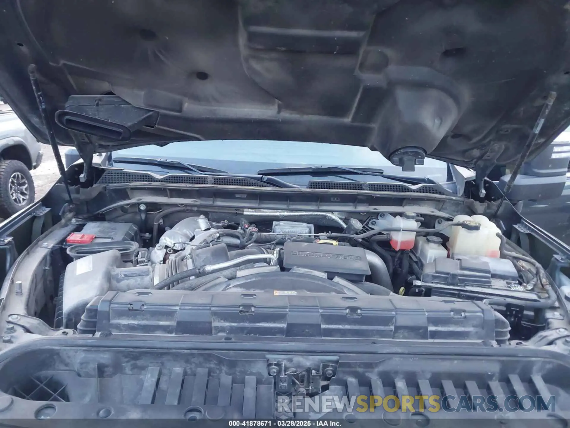 9 fotografías del automóvil dañado 1GT49REY7MF240885 GMC SIERRA 2500HD 2021