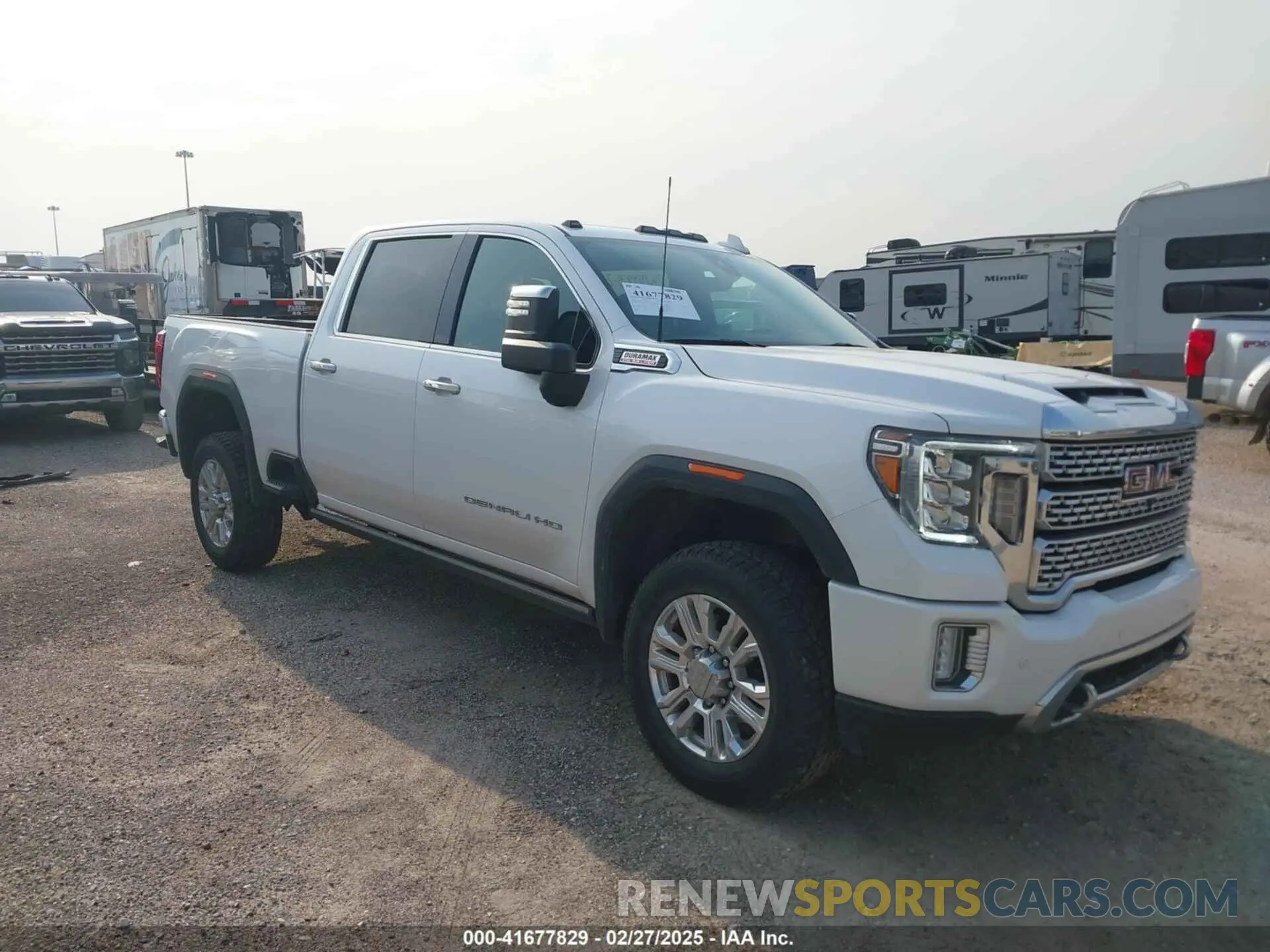 1 fotografías del automóvil dañado 1GT49REYXMF289367 GMC SIERRA 2500HD 2021