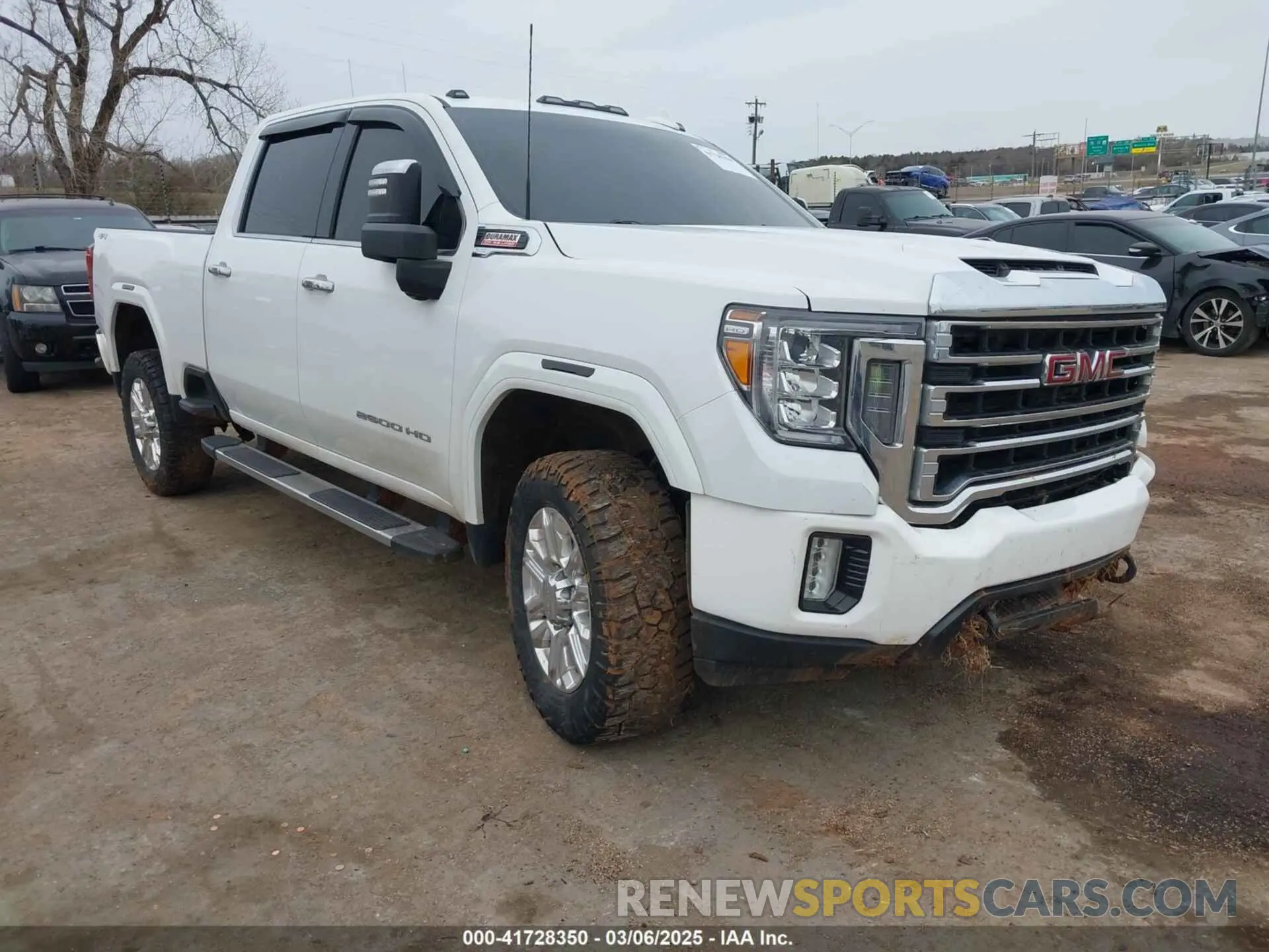 1 fotografías del automóvil dañado 1GT49NEY2NF129767 GMC SIERRA 2500HD 2022