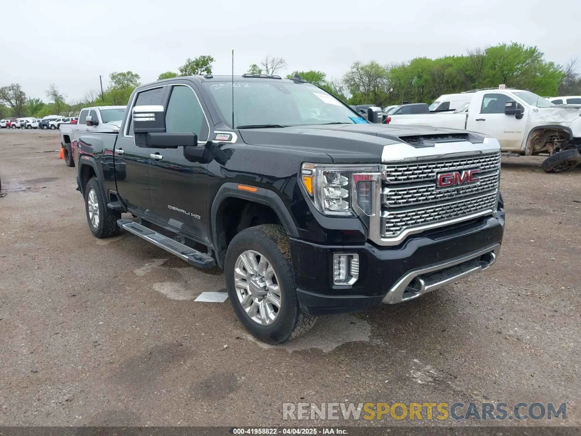 1 fotografías del automóvil dañado 1GT49REY0NF102655 GMC SIERRA 2500HD 2022