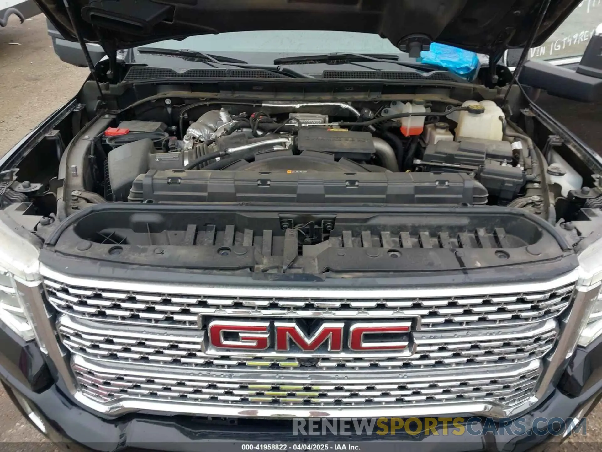 9 fotografías del automóvil dañado 1GT49REY0NF102655 GMC SIERRA 2500HD 2022