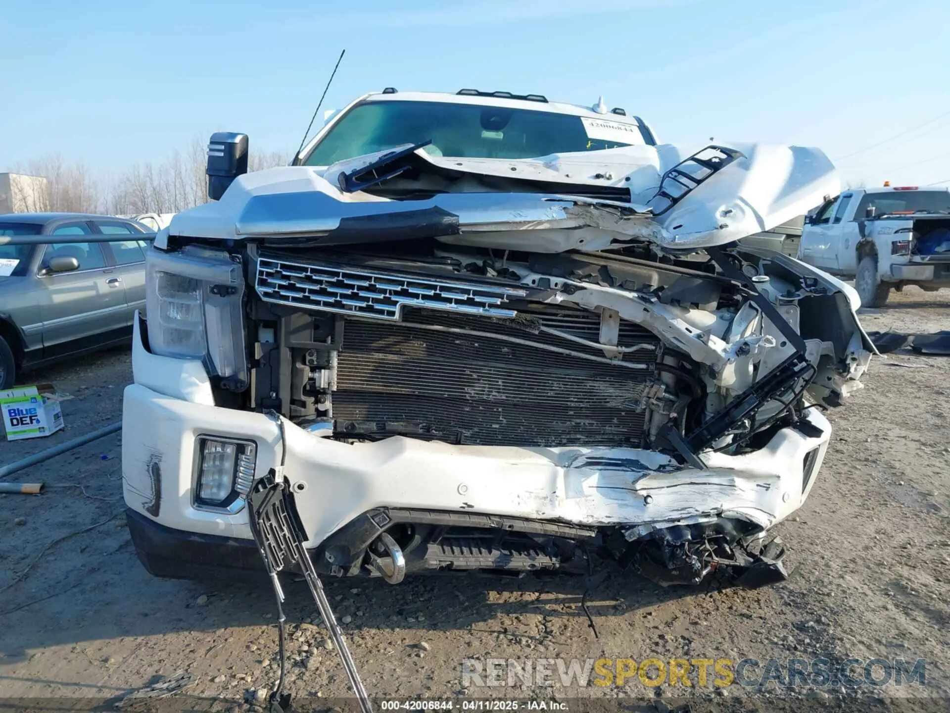 12 fotografías del automóvil dañado 1GT49REY0NF234251 GMC SIERRA 2500HD 2022