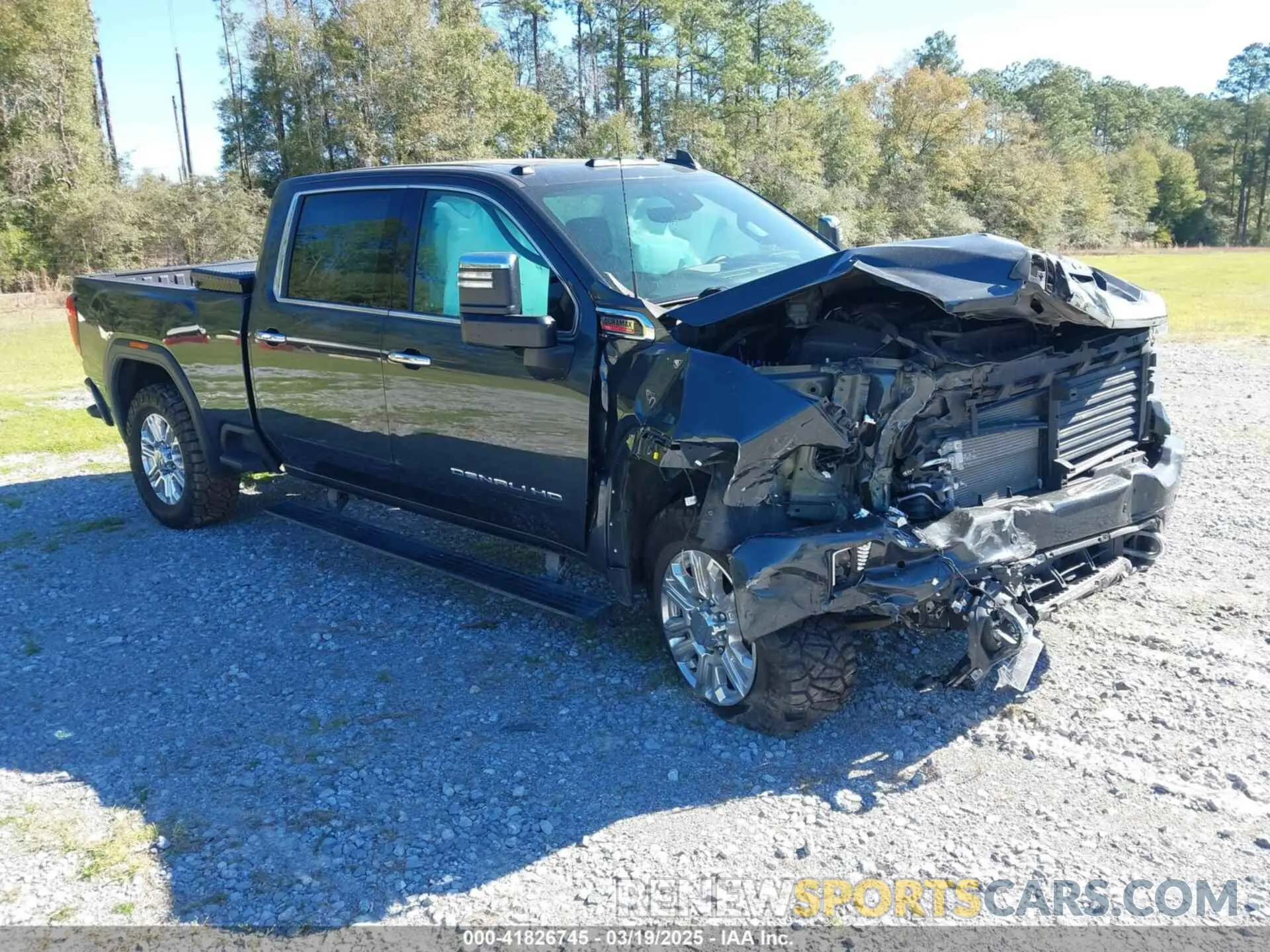 1 fotografías del automóvil dañado 1GT49REY0NF347293 GMC SIERRA 2500HD 2022