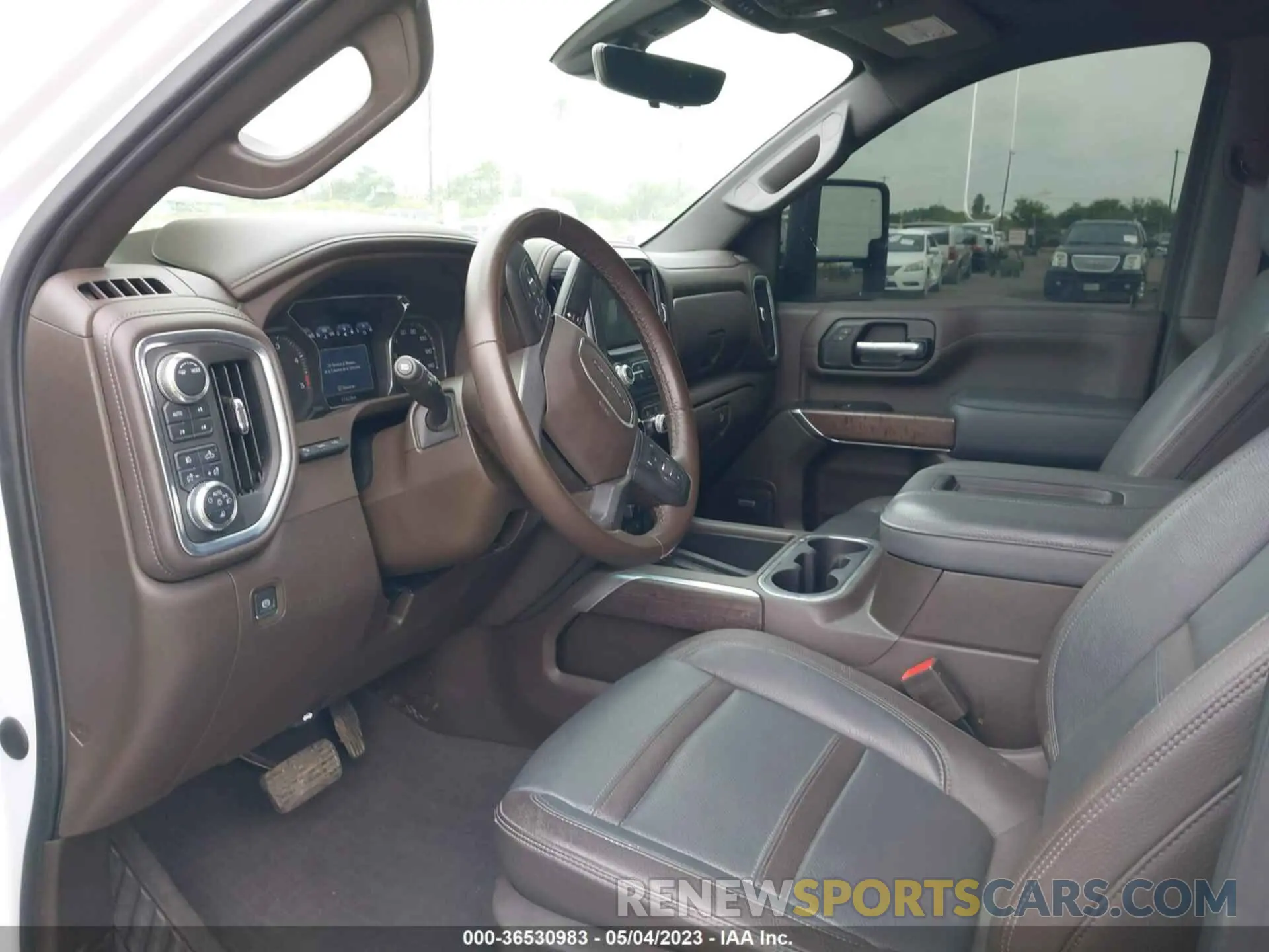 5 fotografías del automóvil dañado 1GT49REY3NF353735 GMC SIERRA 2500HD 2022